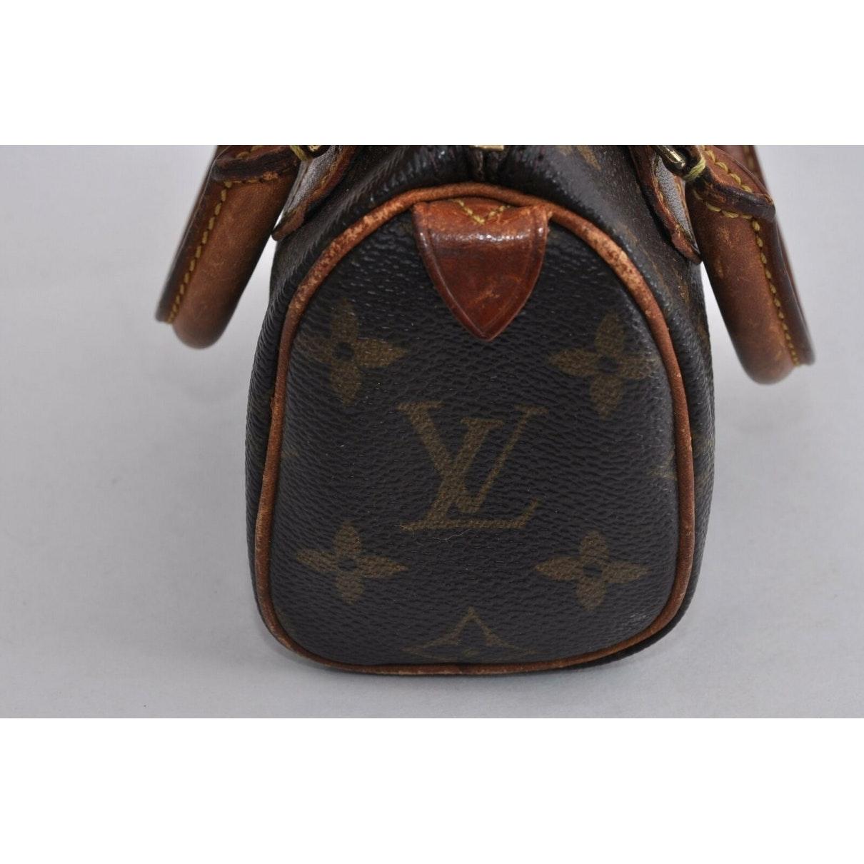 Louis Vuitton Nano Speedy / Mini Hl Brown Cloth in Brown - Lyst