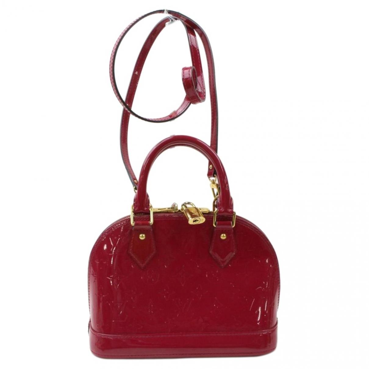 Lyst - Louis Vuitton Patent Leather Crossbody Bag in Red