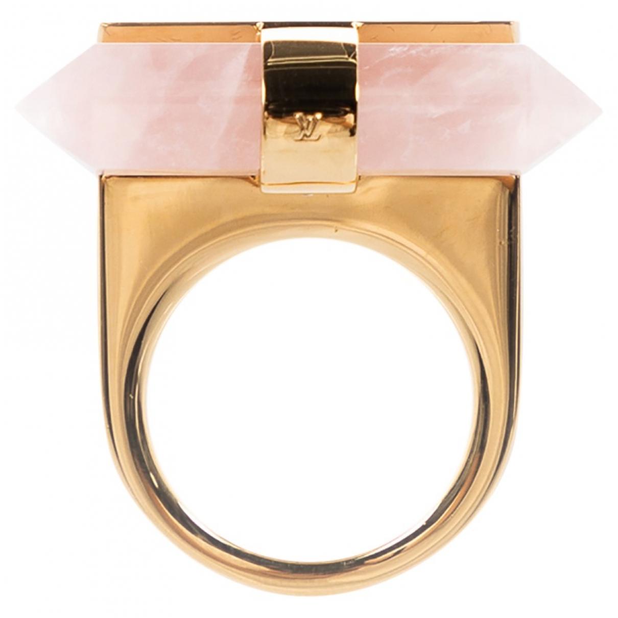 Louis Vuitton Gold Metal Ring in Metallic Lyst
