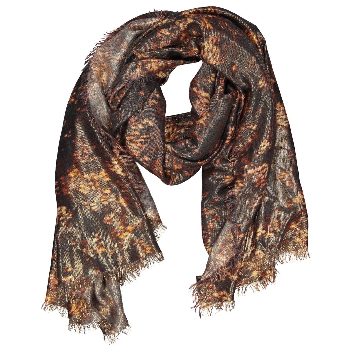 Louis Vuitton Pre-owned Gold Cashmere Scarves in Metallic - Lyst
