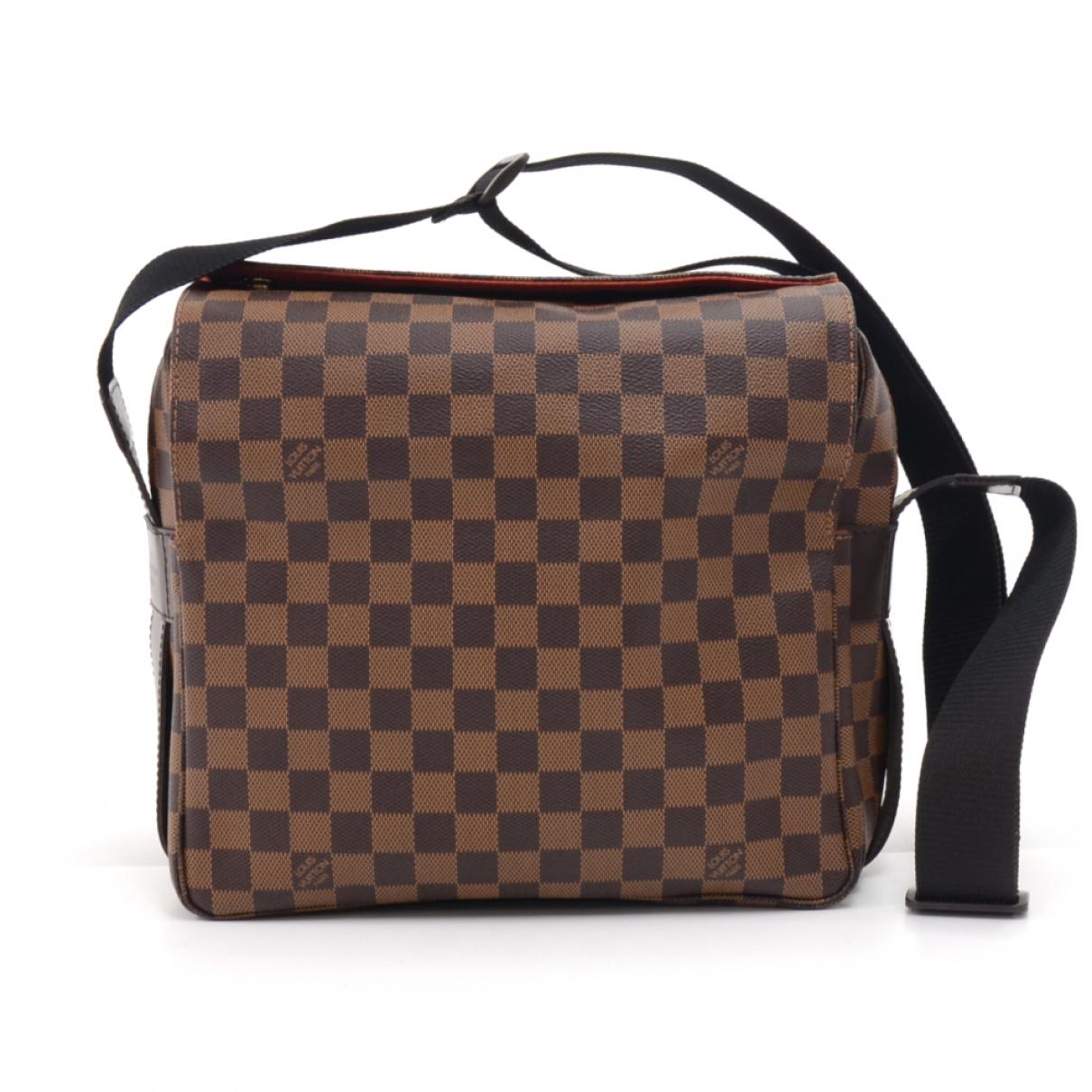 Lyst - Louis Vuitton Cloth Crossbody Bag in Brown
