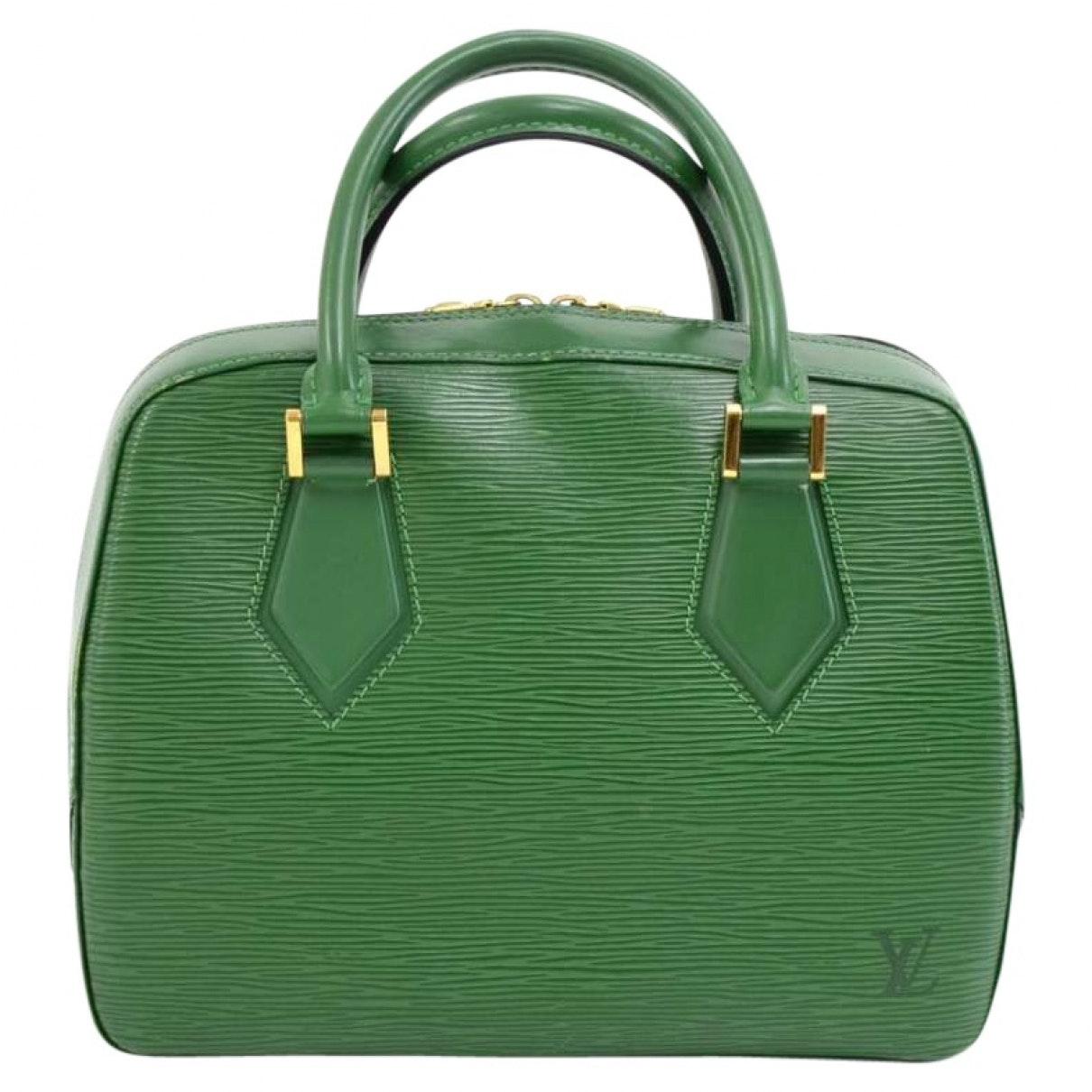 Louis Vuitton Green Leather in Green - Lyst