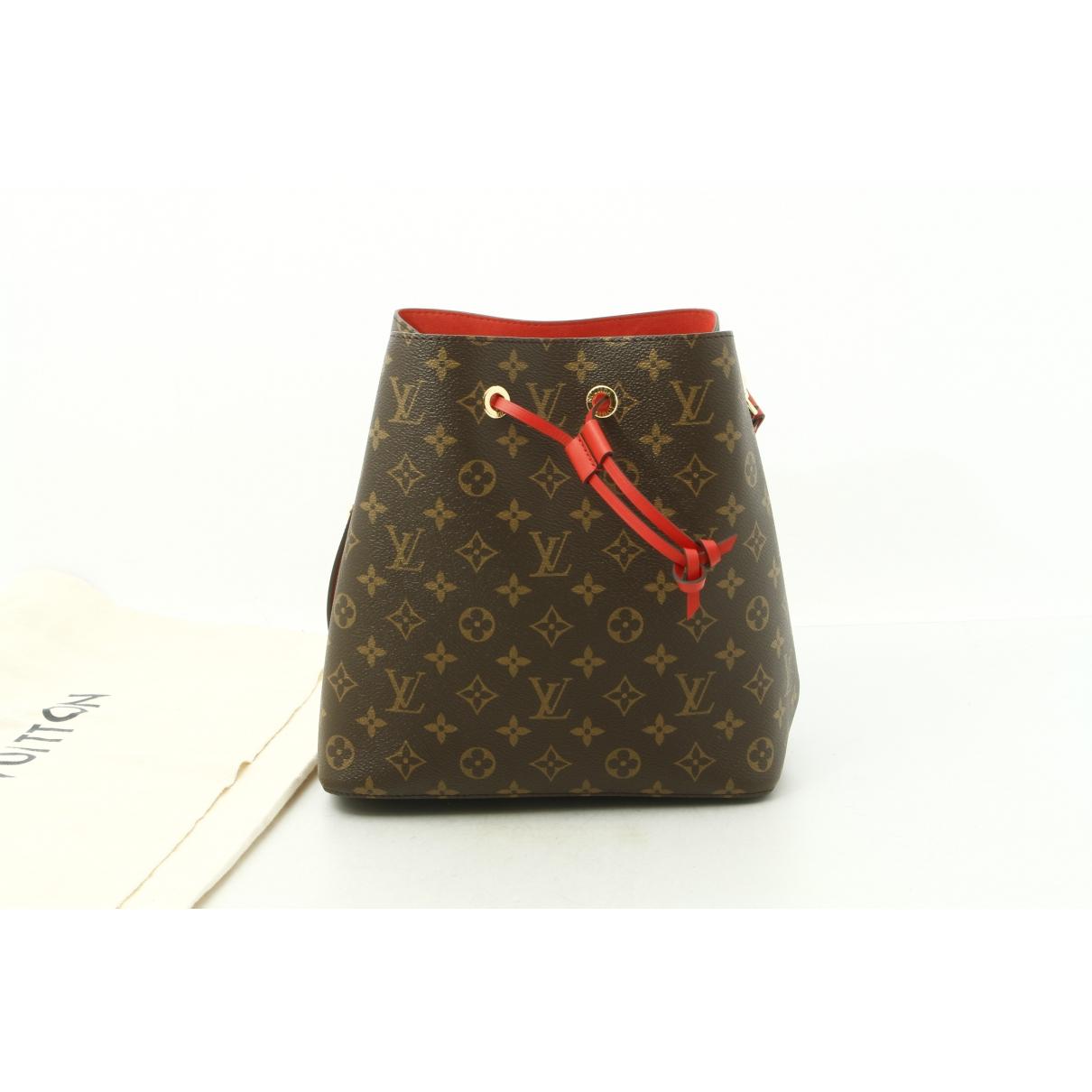 Louis Vuitton Pre-owned Néonoé Brown Leather Handbags in Brown - Lyst