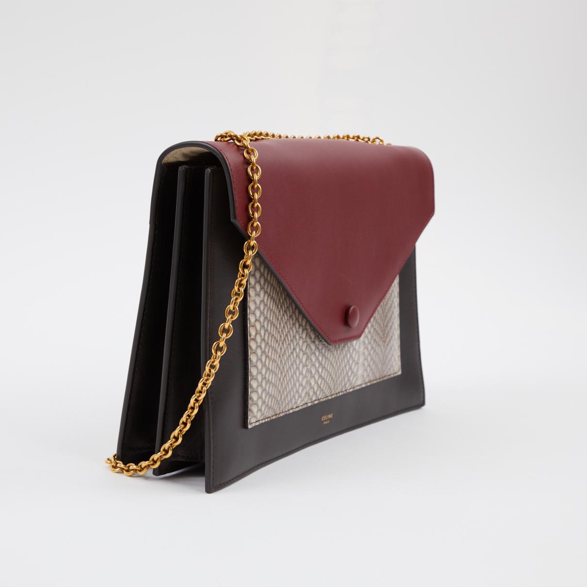 Céline Pocket Handbag In Black Lyst Céline Black Pocket Handbag Lyst View Fullscreen