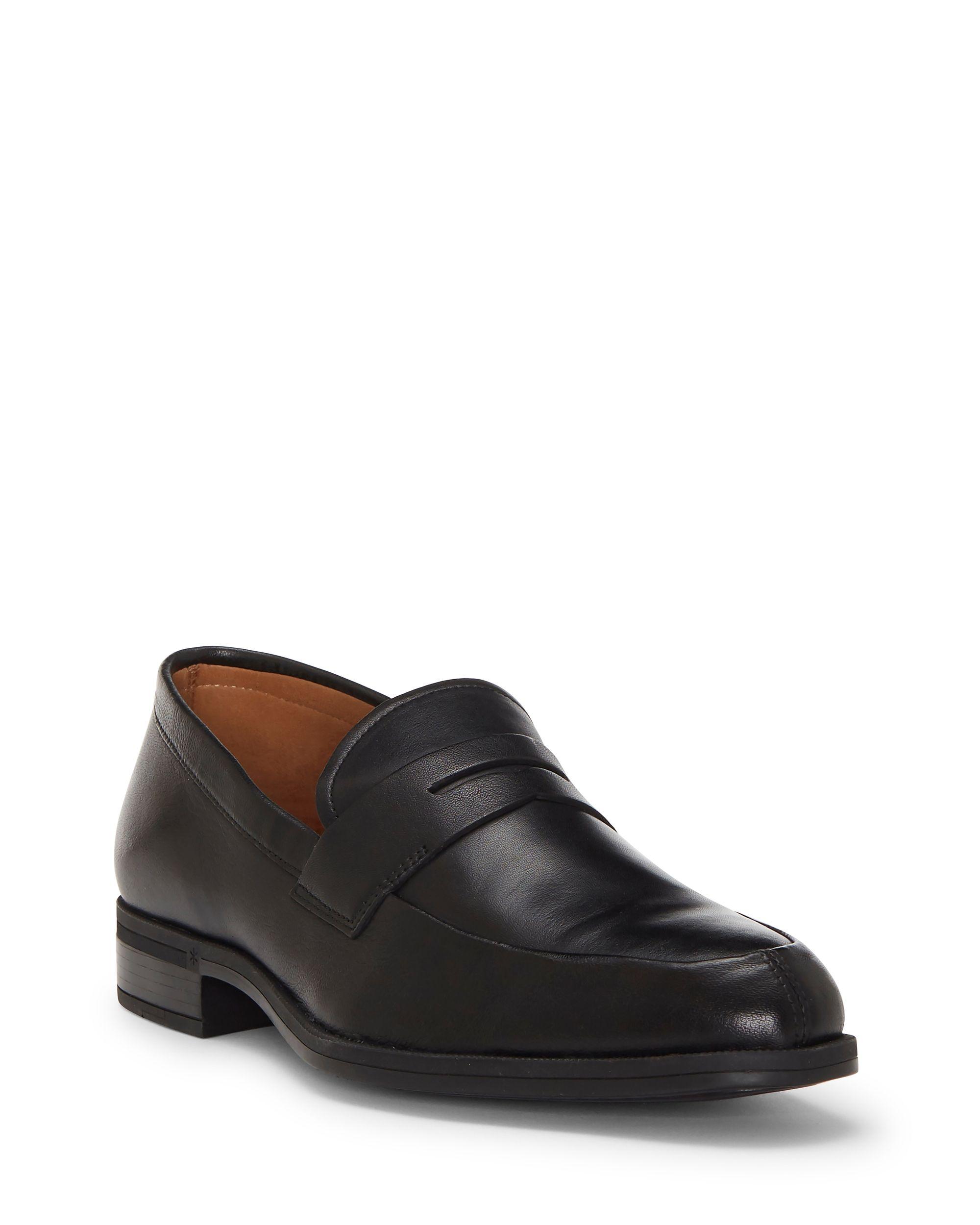 vince comrade leather penny loafer