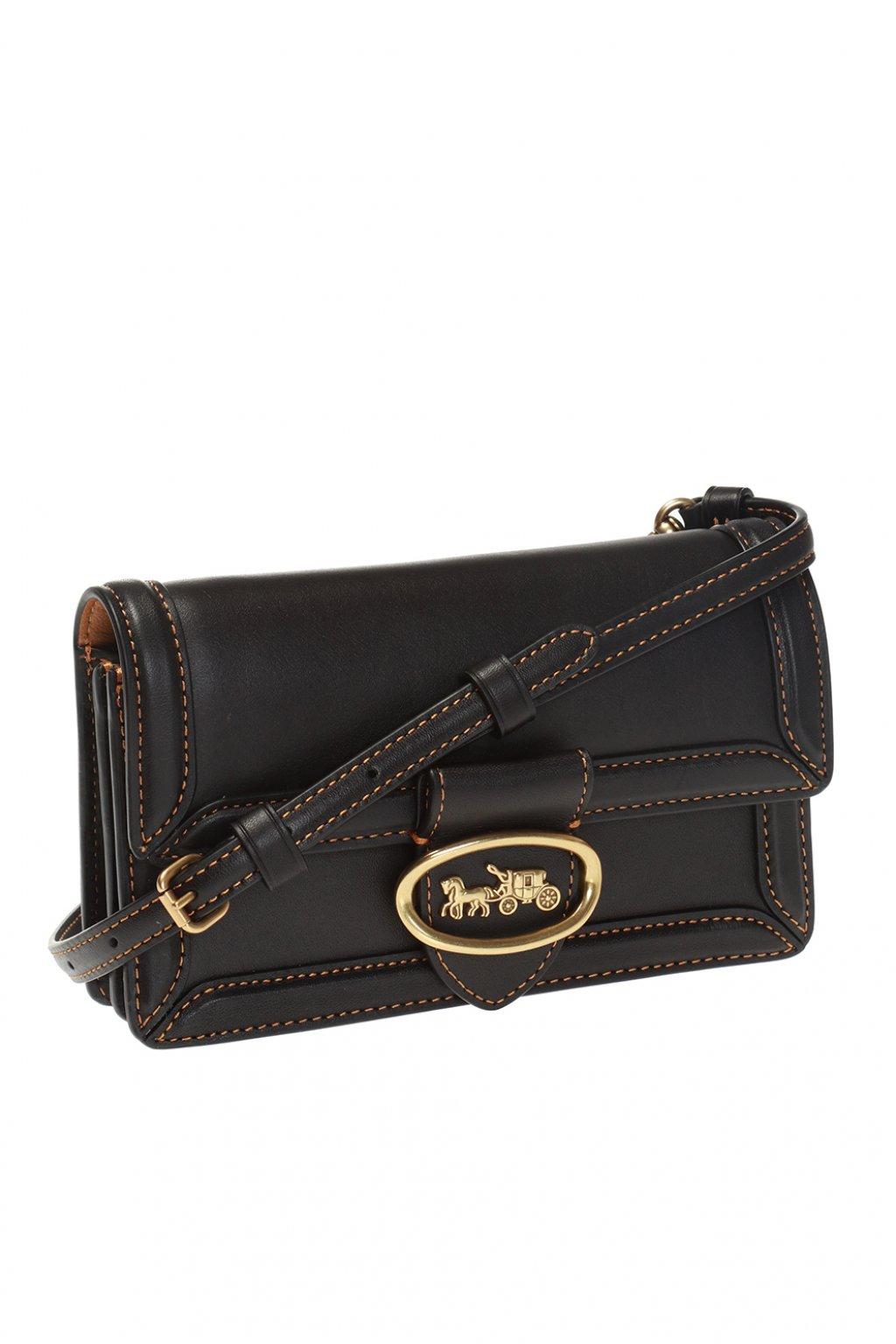 COACH 'riley' Shoulder Bag in Black Lyst