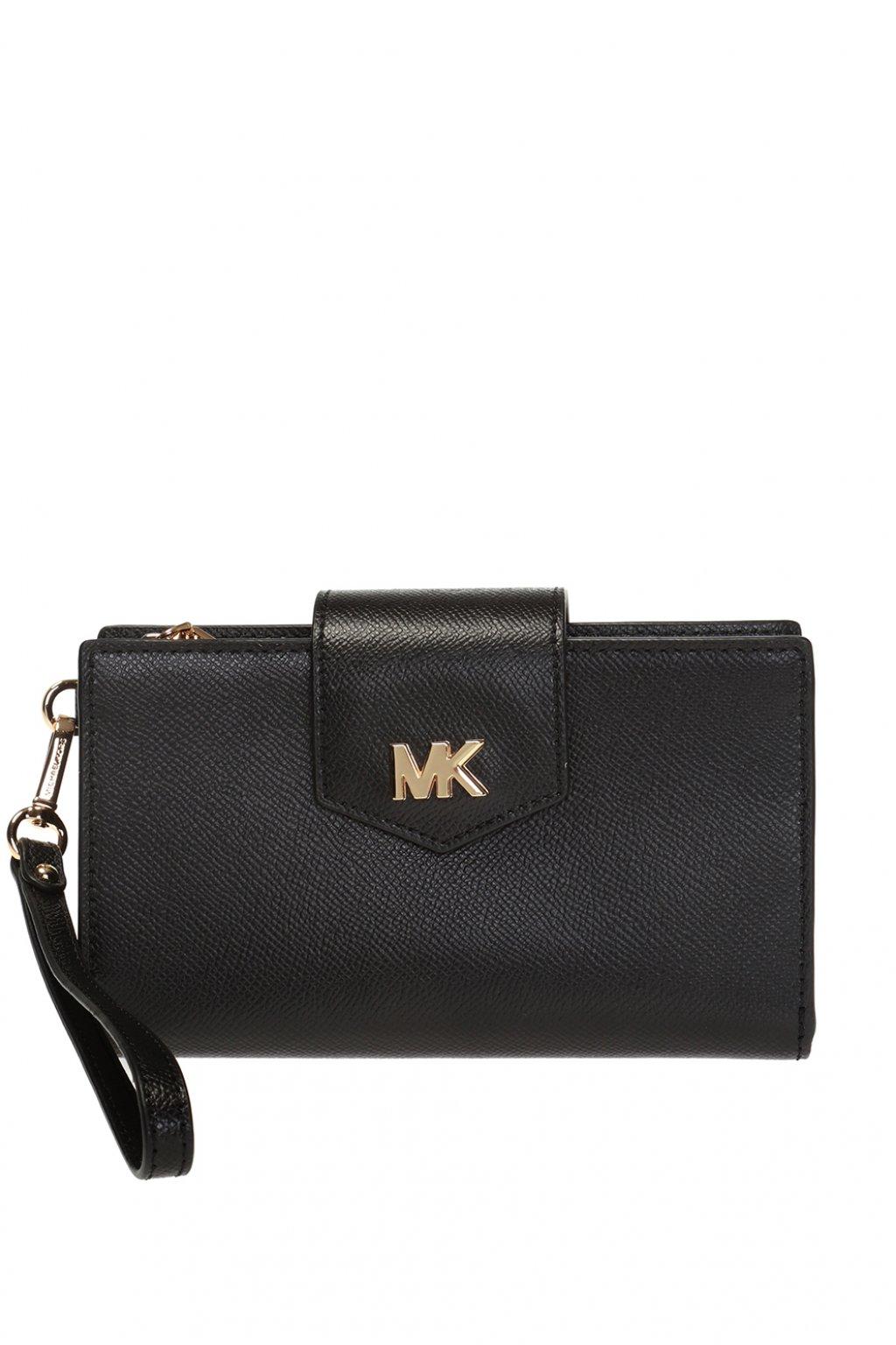 Michael Kors Wallet With Wrist Strap in Black - Lyst