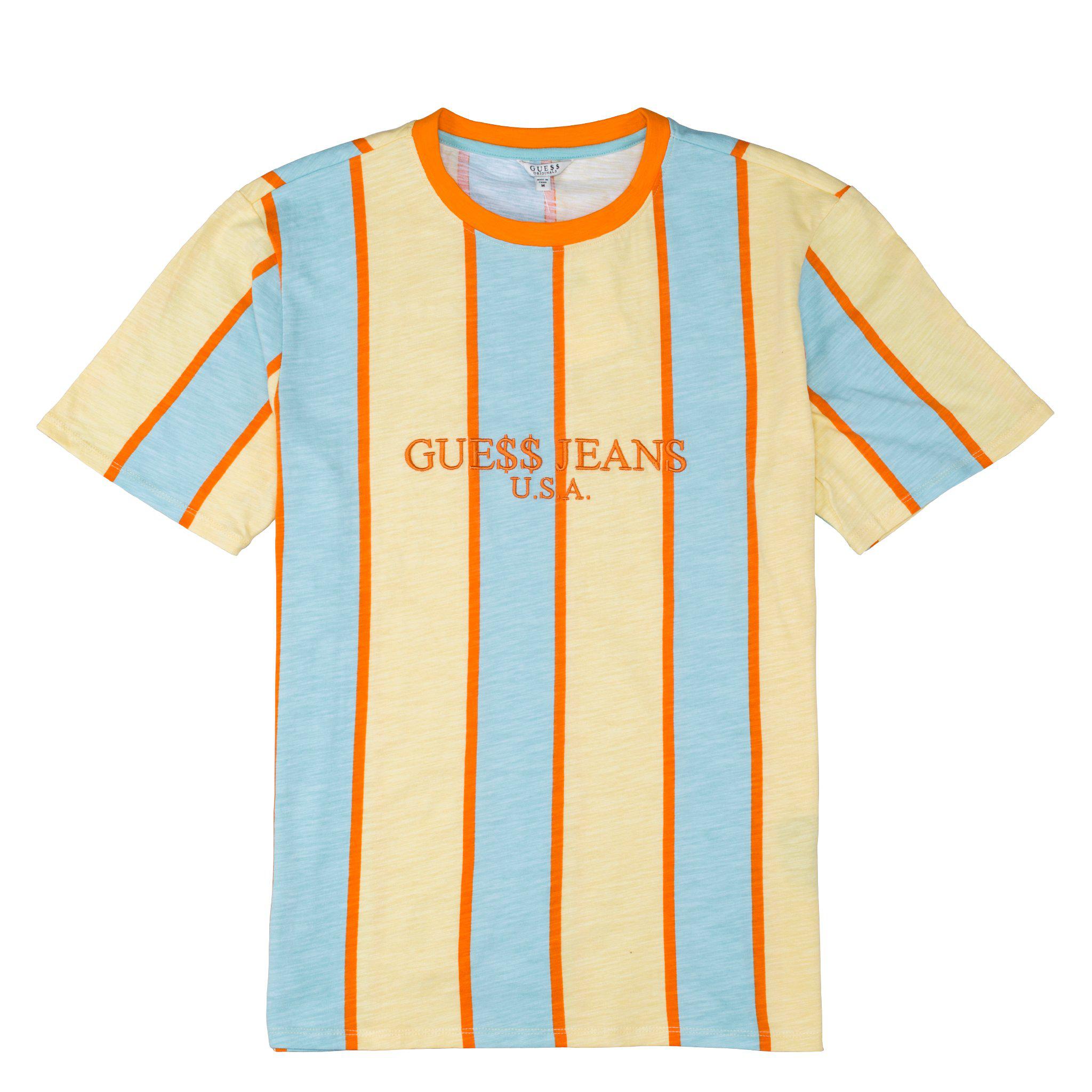 guess tshirt stripe