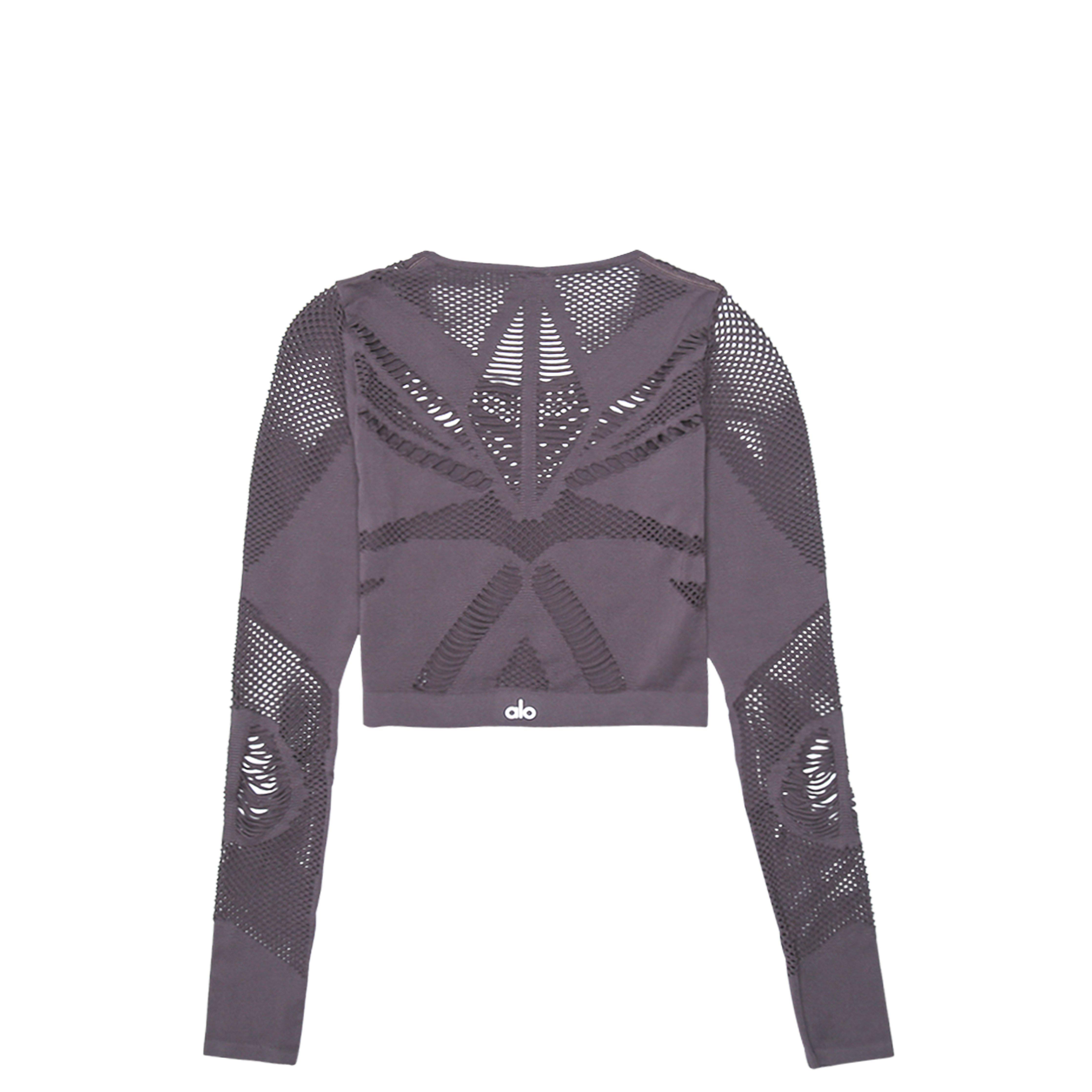 Lyst Alo Yoga Siren Long Sleeve In Purple