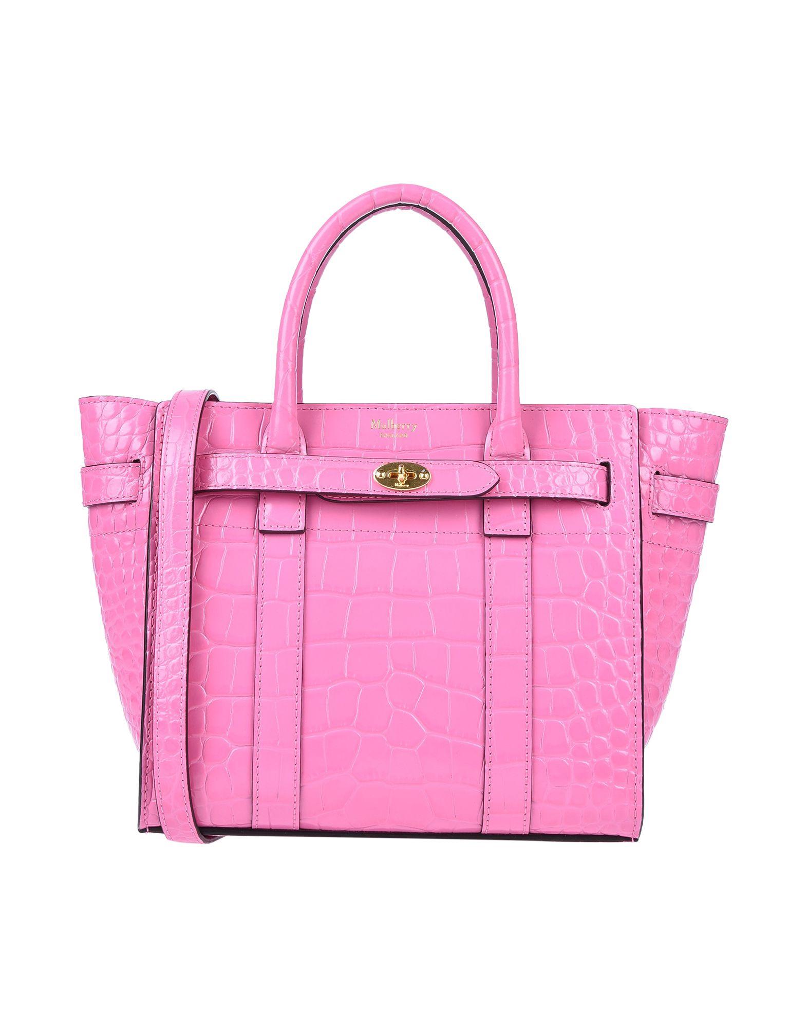 hot pink mulberry purse