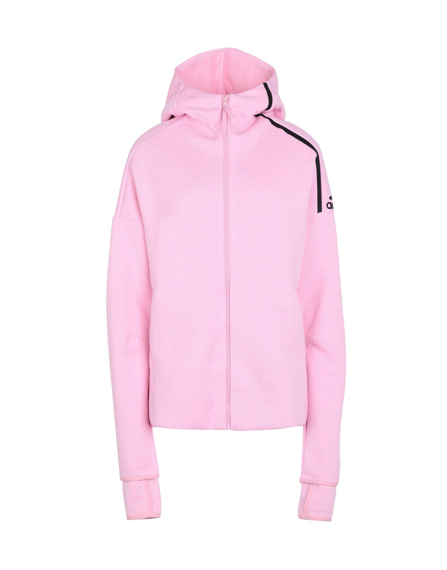 adidas Sweatshirt in Pink - Lyst