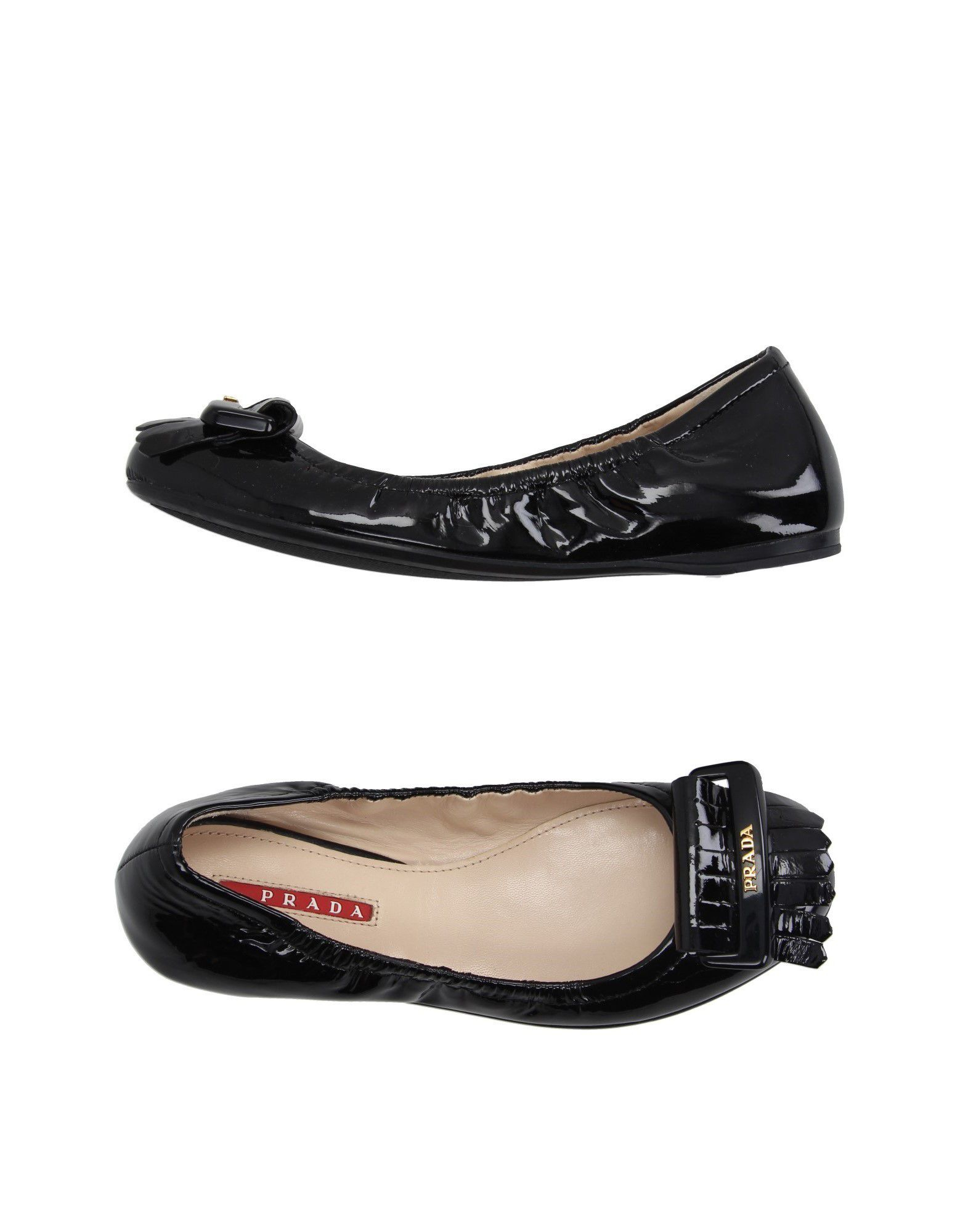 sport ballet shoes prada sport ballet flats in black lyst sport ballet shoes prada sport ballet flats in black lyst