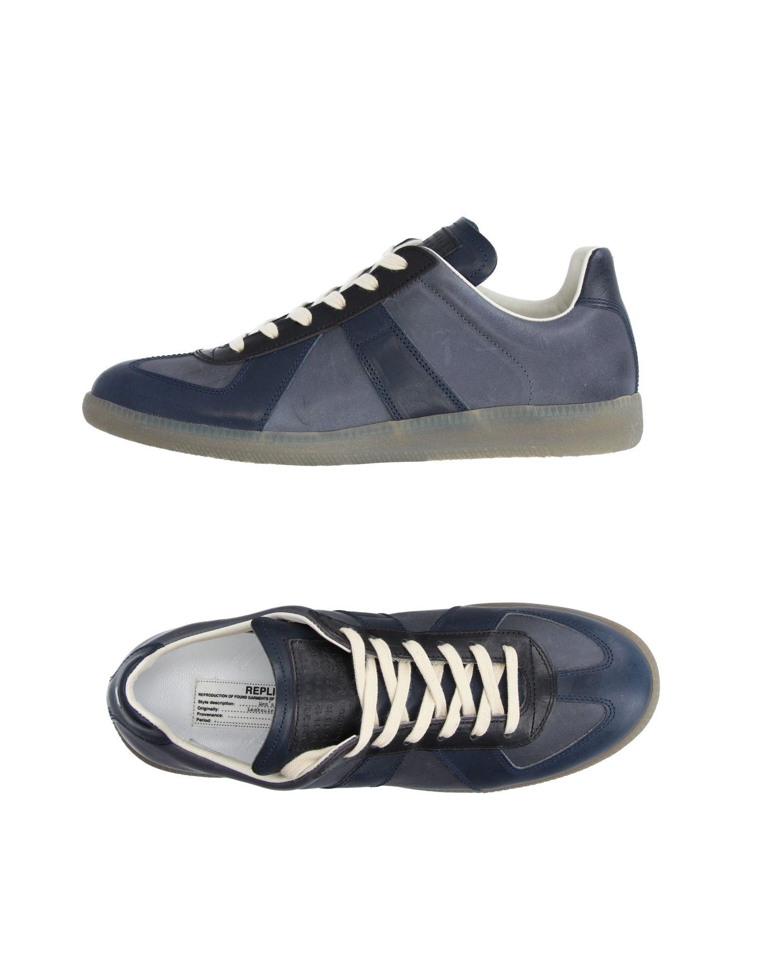 Maison margiela Low-tops & Sneakers in Blue for Men | Lyst