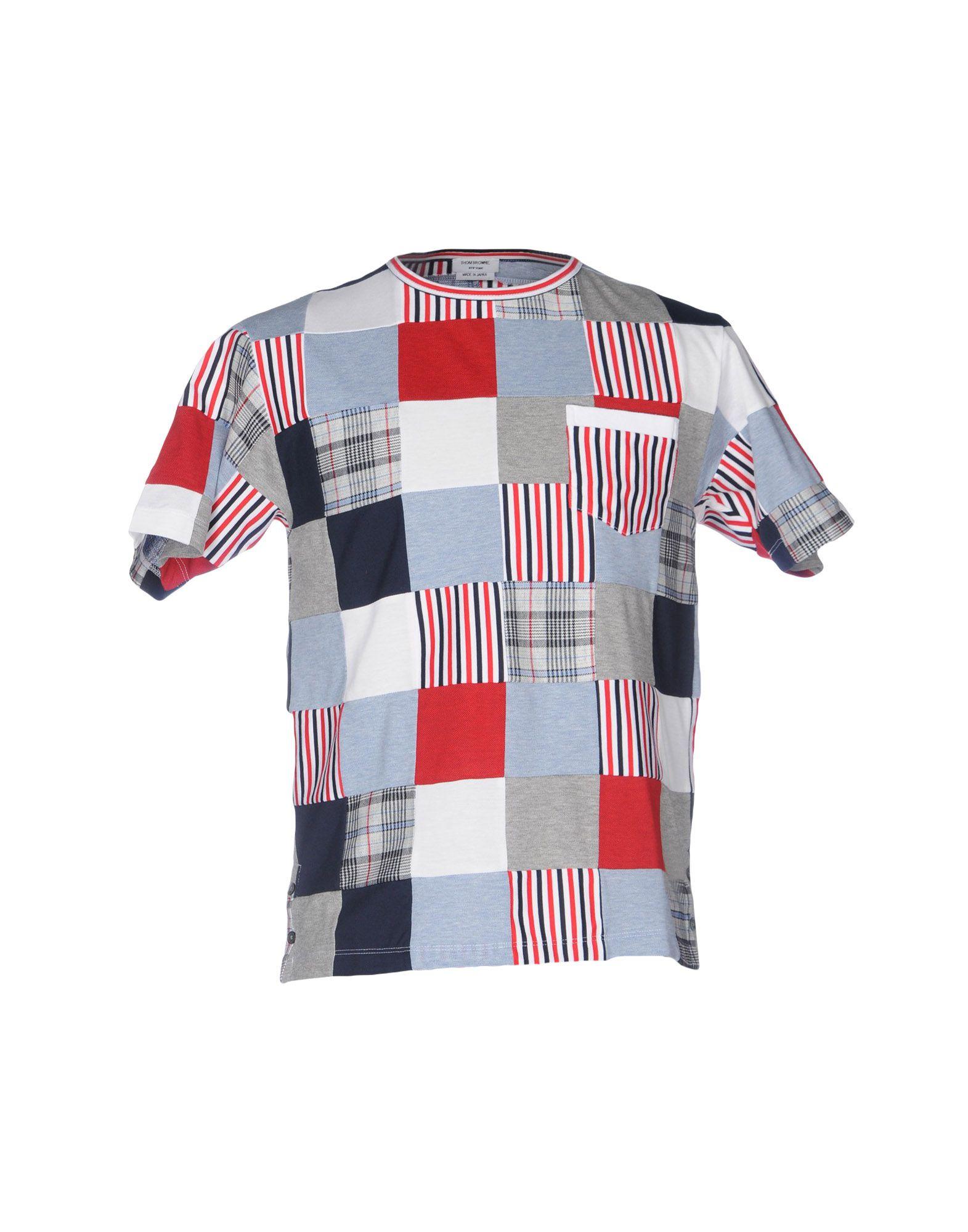 Thom browne T-shirt in Blue for Men | Lyst