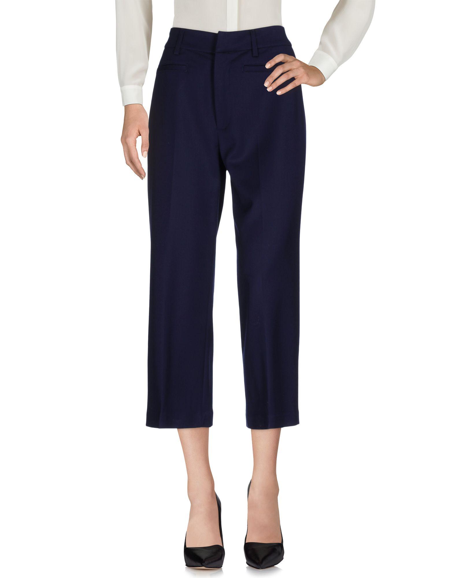 navy blue casual pants womens