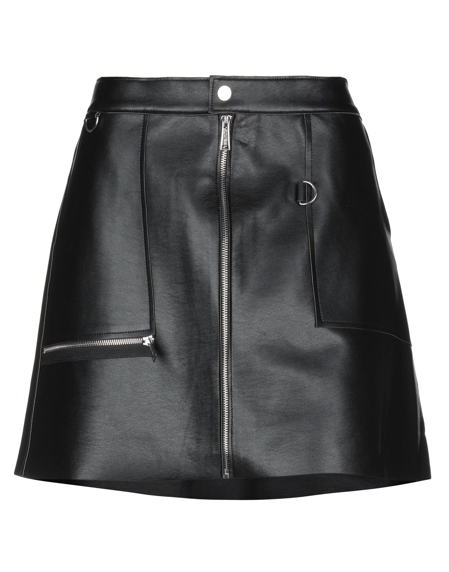 Silvian Heach Mini Skirt in Black - Lyst