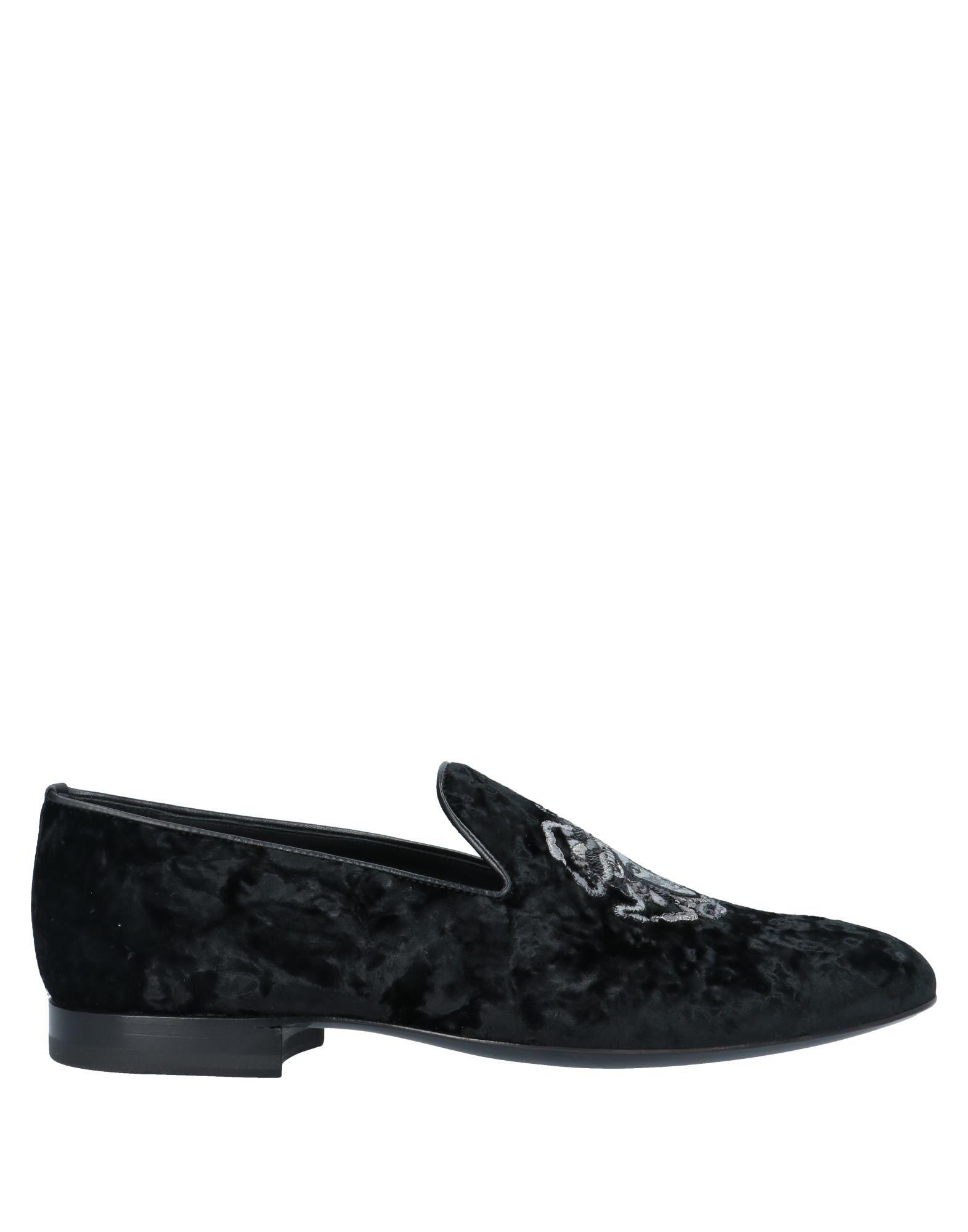 Versace Loafer in Black for Men - Lyst
