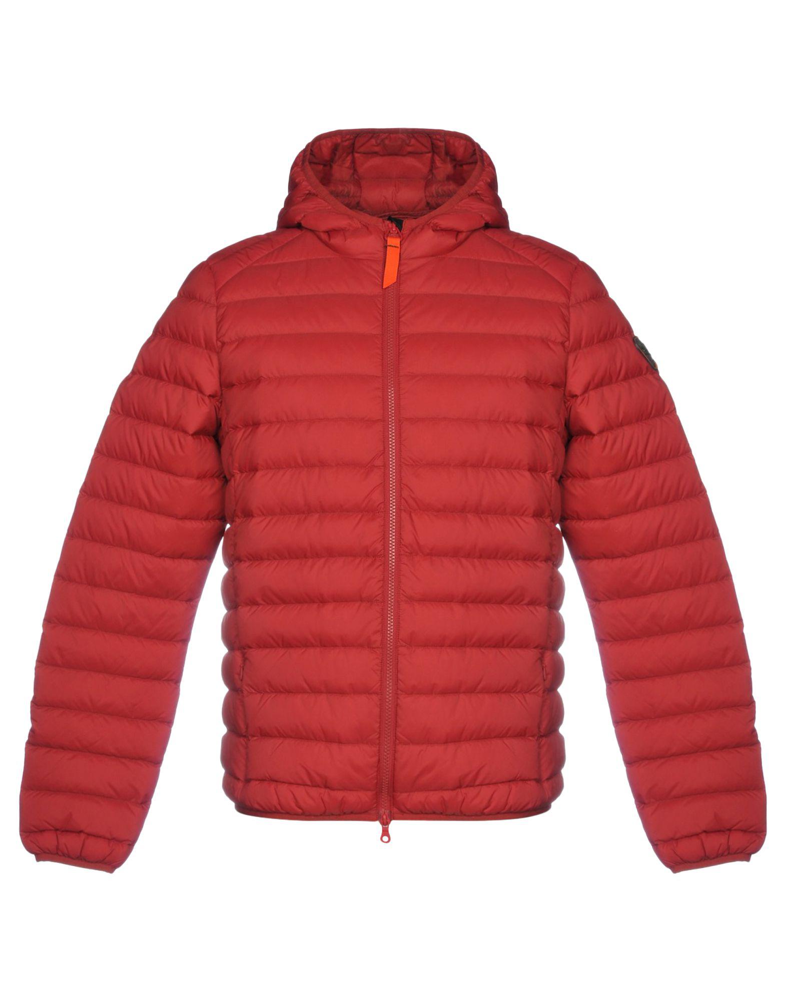 Gertrude + Gaston Synthetic Down Jacket in Red for Men - Lyst