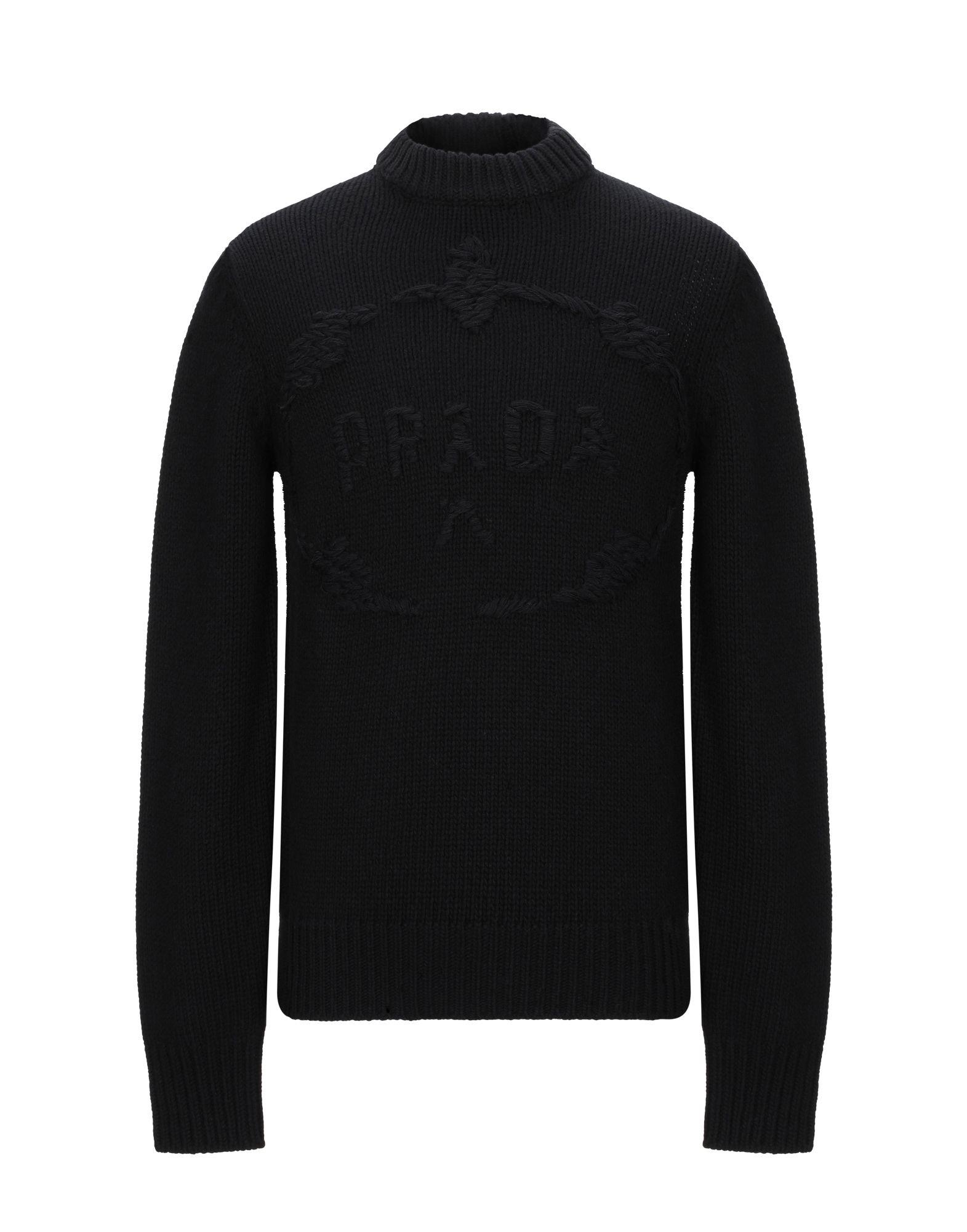 Prada Sweater in Black for Men - Lyst