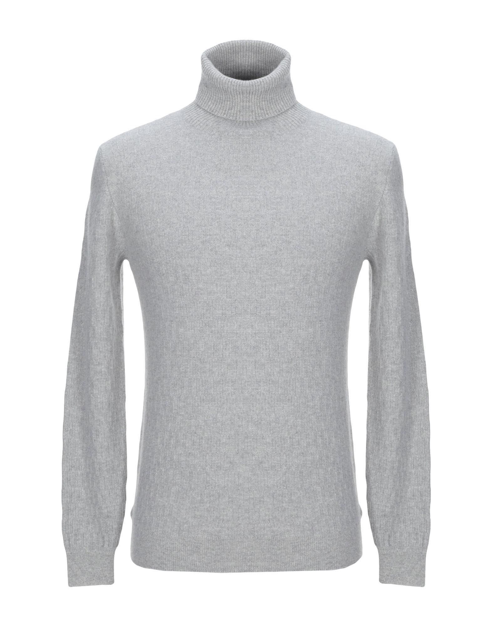 Zanone Wool Turtleneck in Light Grey (Gray) for Men - Lyst