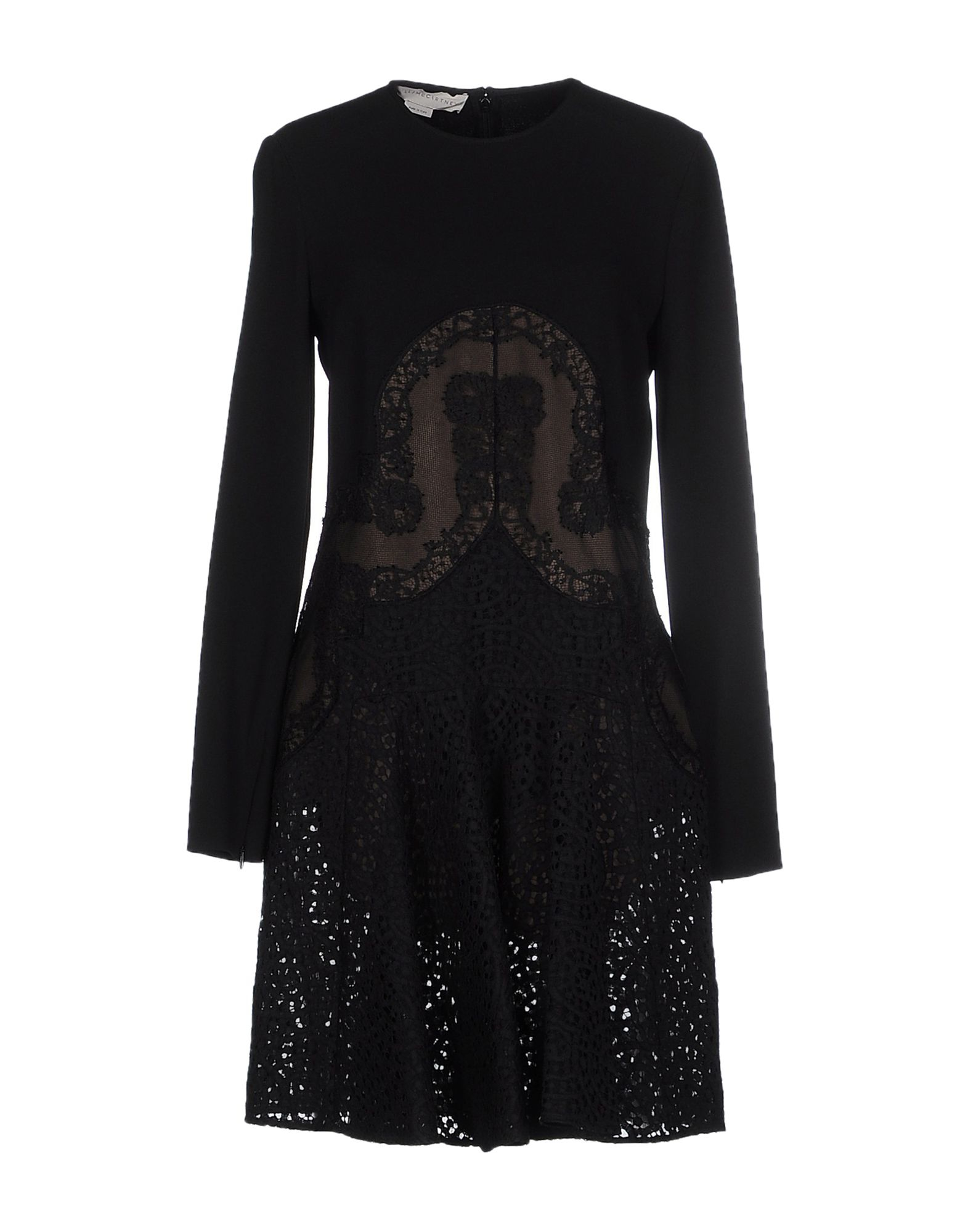 Stella mccartney Short Dress in Multicolor (Black) | Lyst