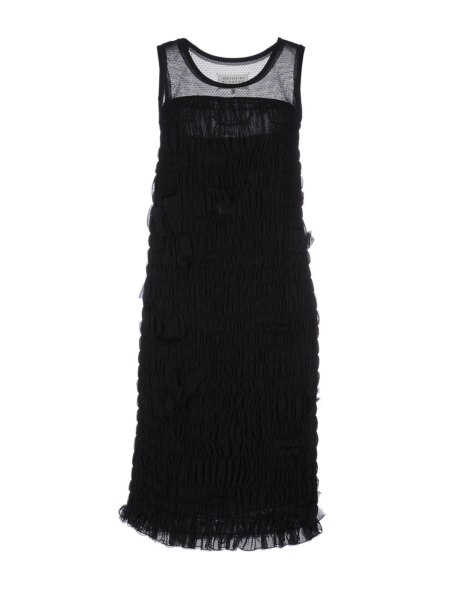 Maison margiela Knee-length Dress in Black | Lyst