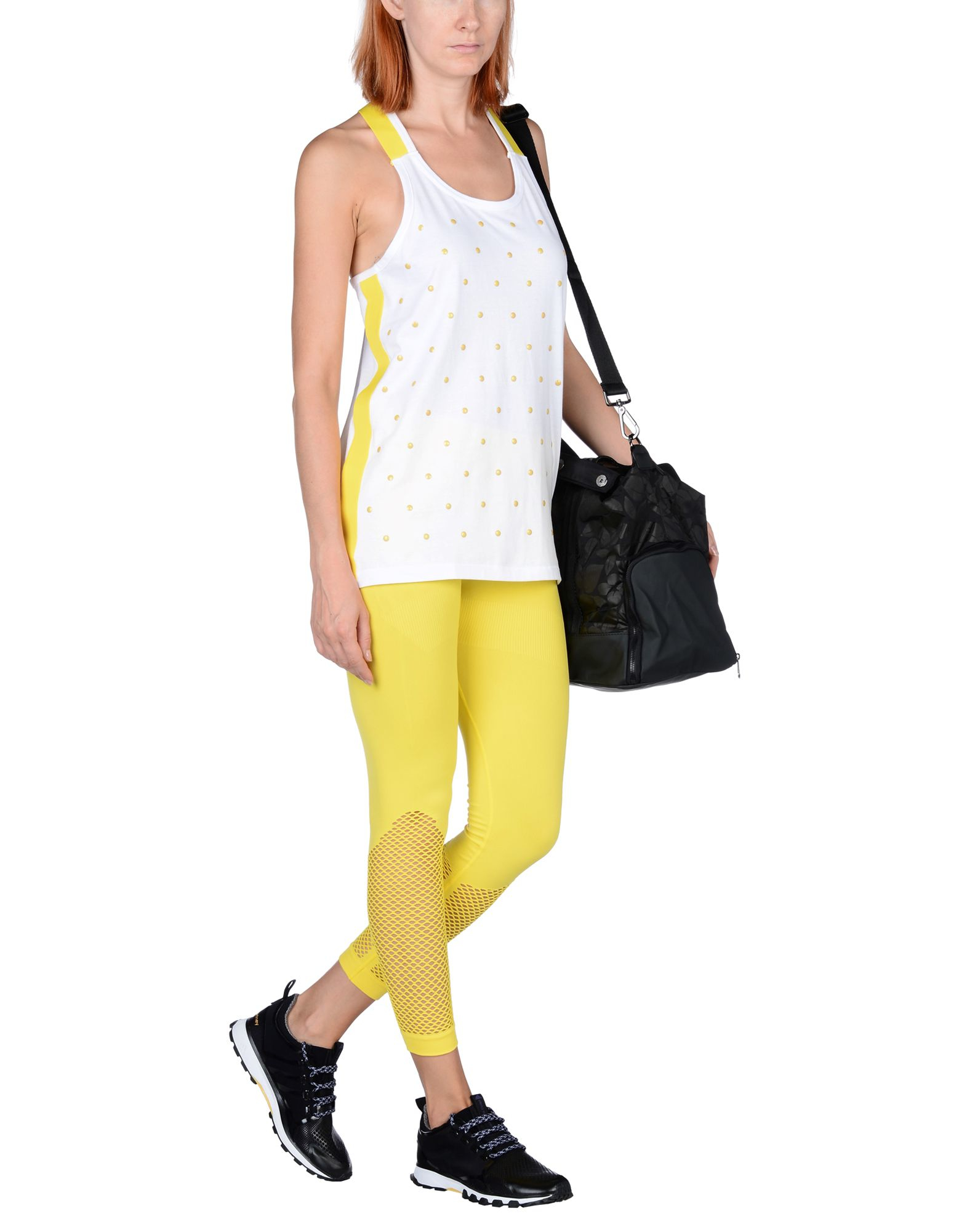 Lyst Adidas By Stella Mccartney Leggings in Yellow