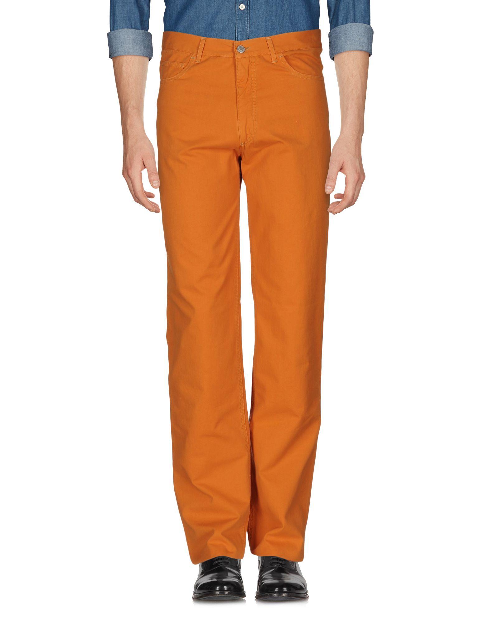Fred perry Casual Pants in Orange for Men | Lyst