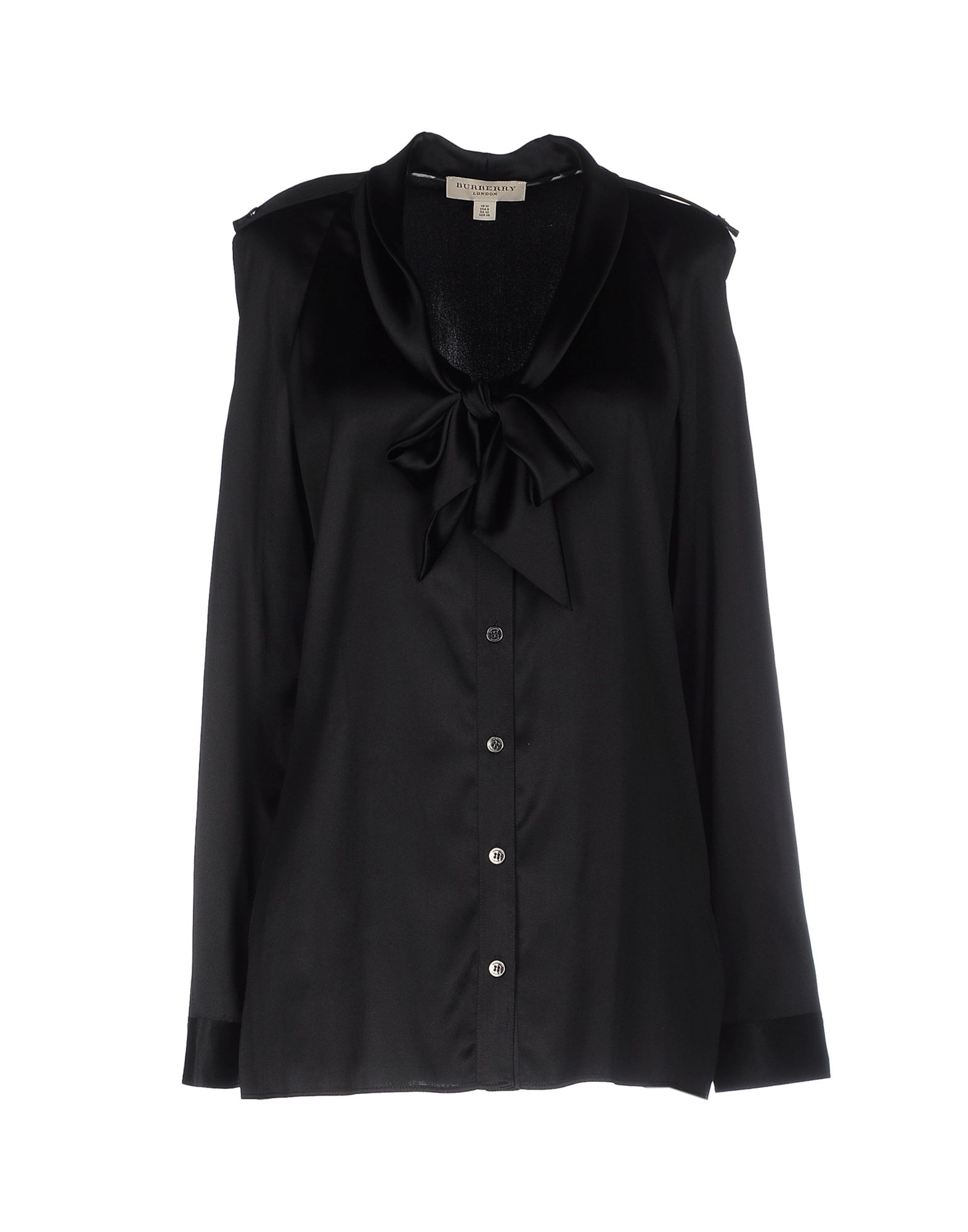 burberry shirt in black lyst burberry shirt in black lyst