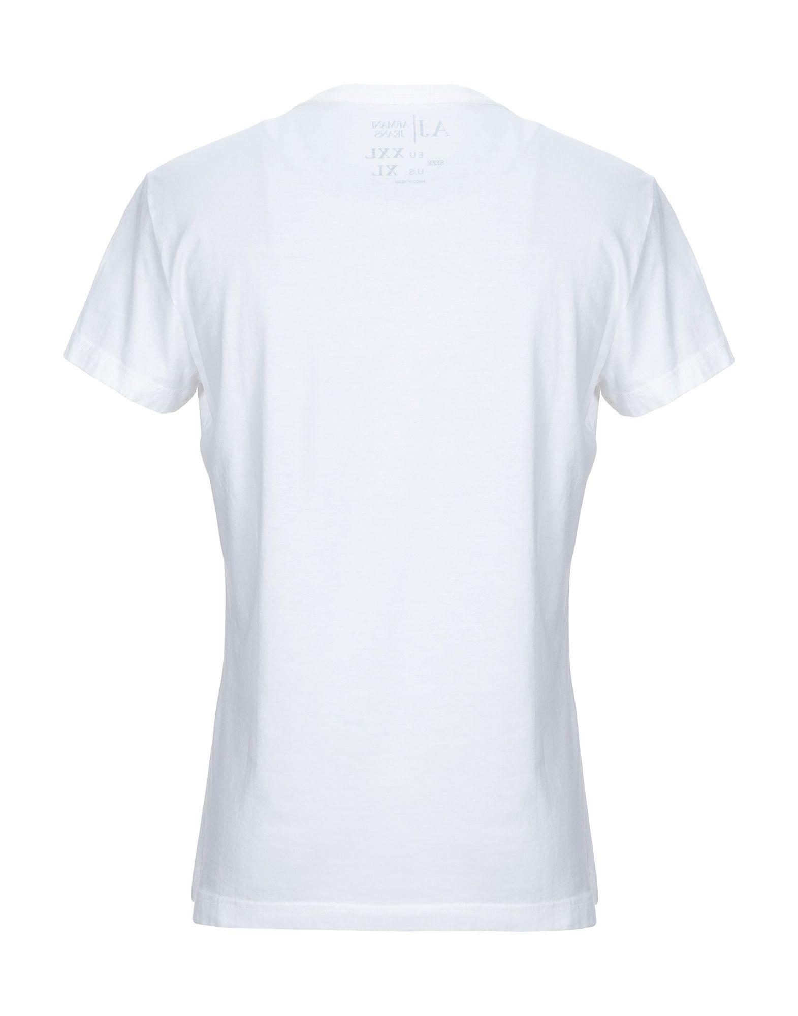 armani jeans t shirt white