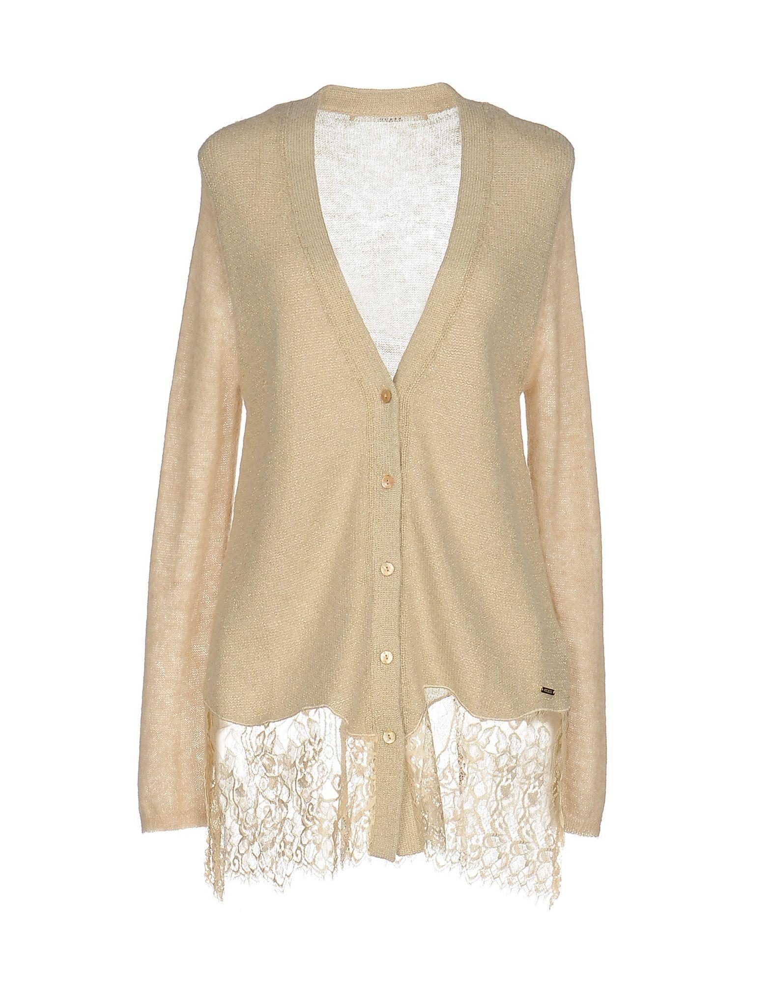 Guess Cardigan in Natural - Save 36% | Lyst