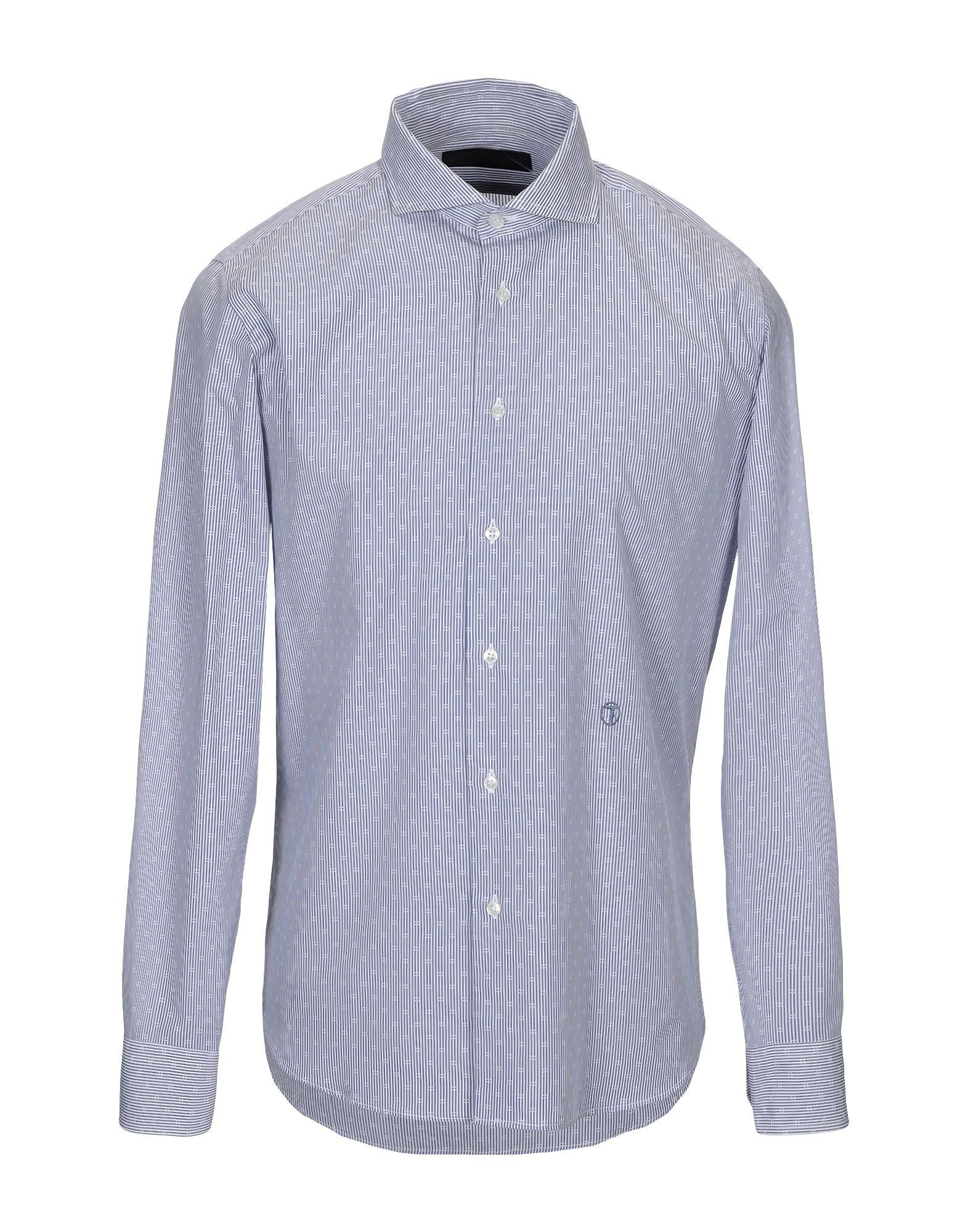 Tru Trussardi Shirt in Blue for Men - Lyst