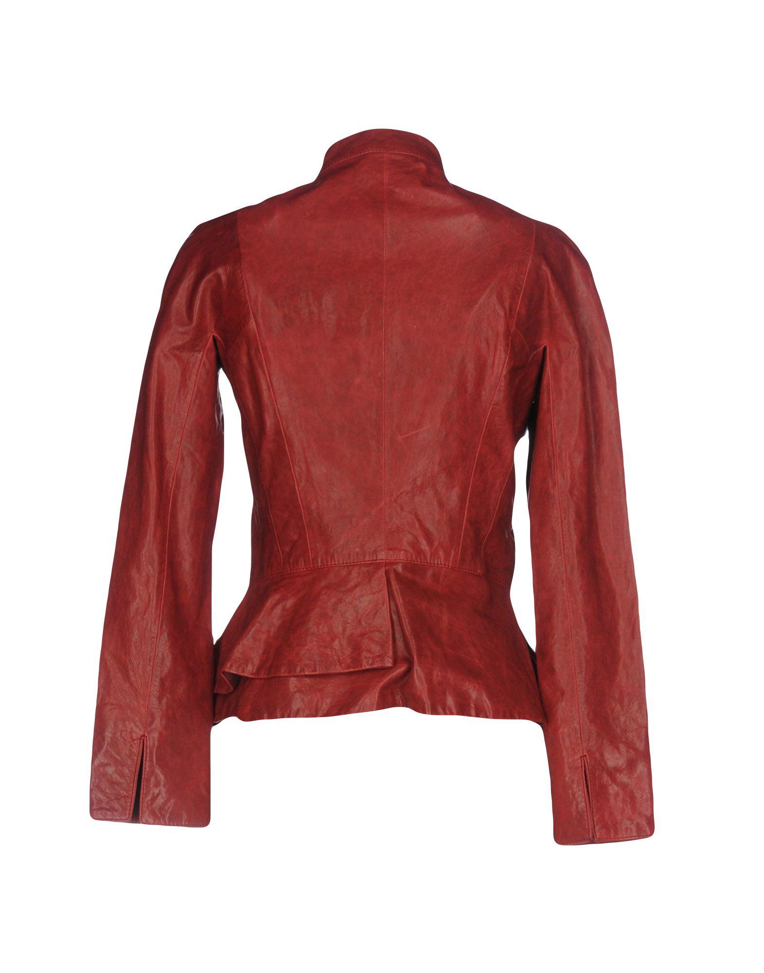 Lyst - Emporio Armani Jacket in Red