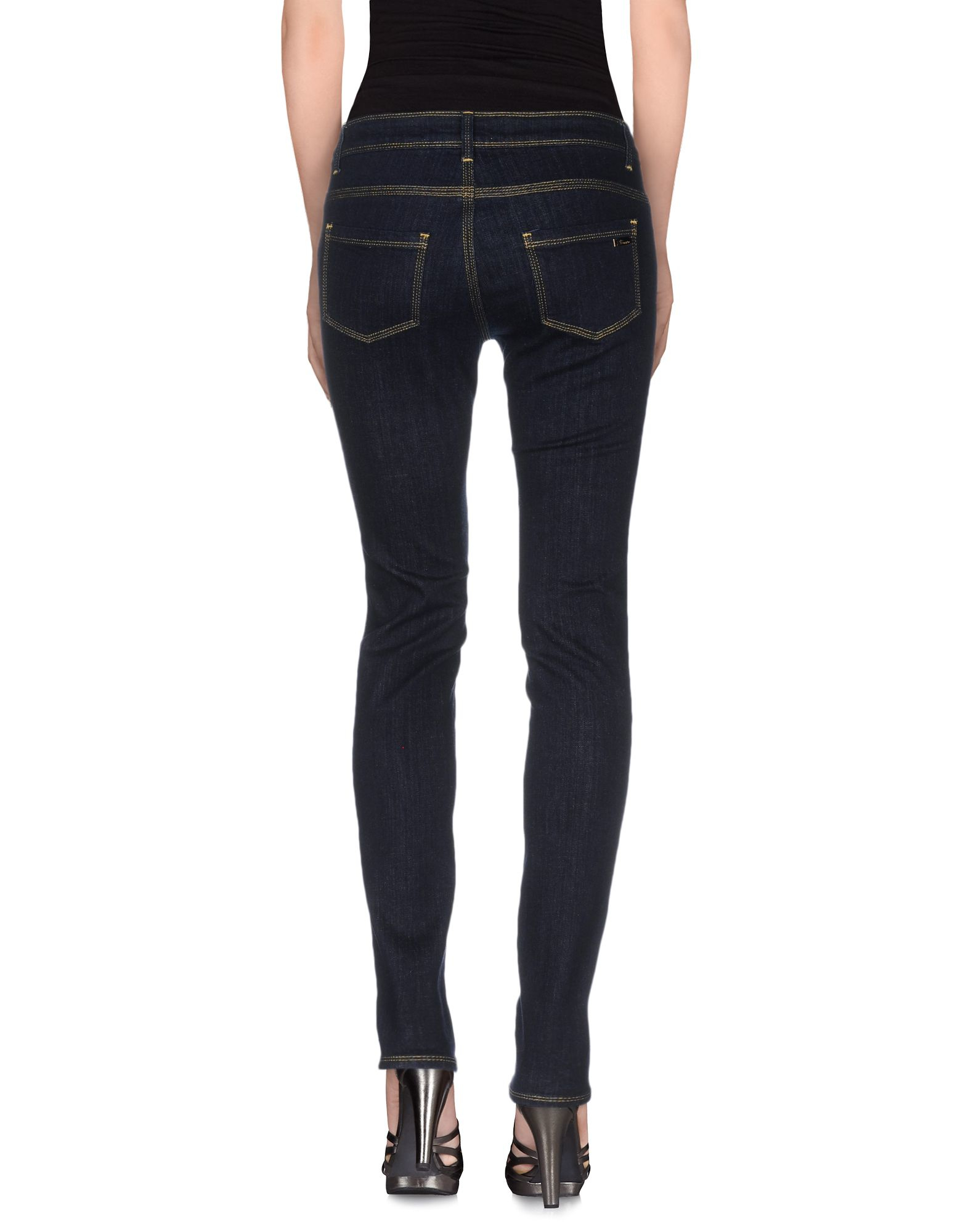 black denim pants women's