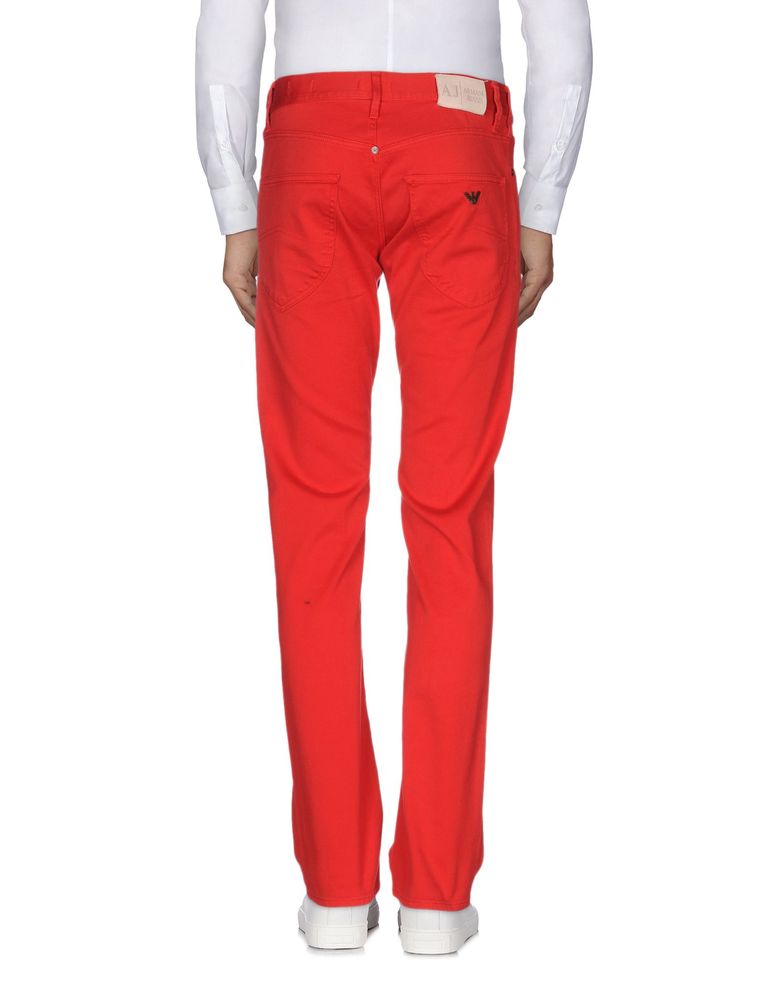 Lyst - Armani Jeans Casual Pants in Red for Men