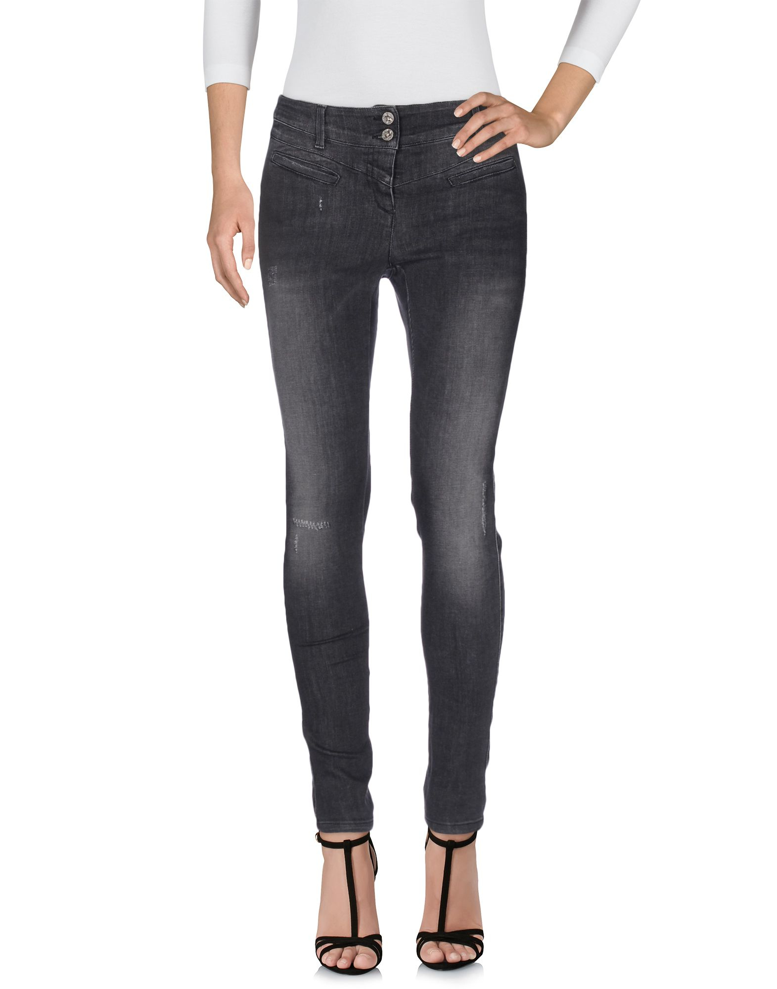 black denim pants women's