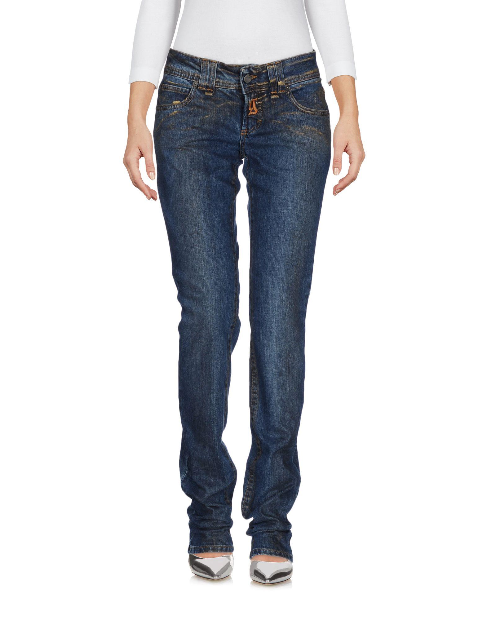 John galliano Denim Trousers in Blue | Lyst