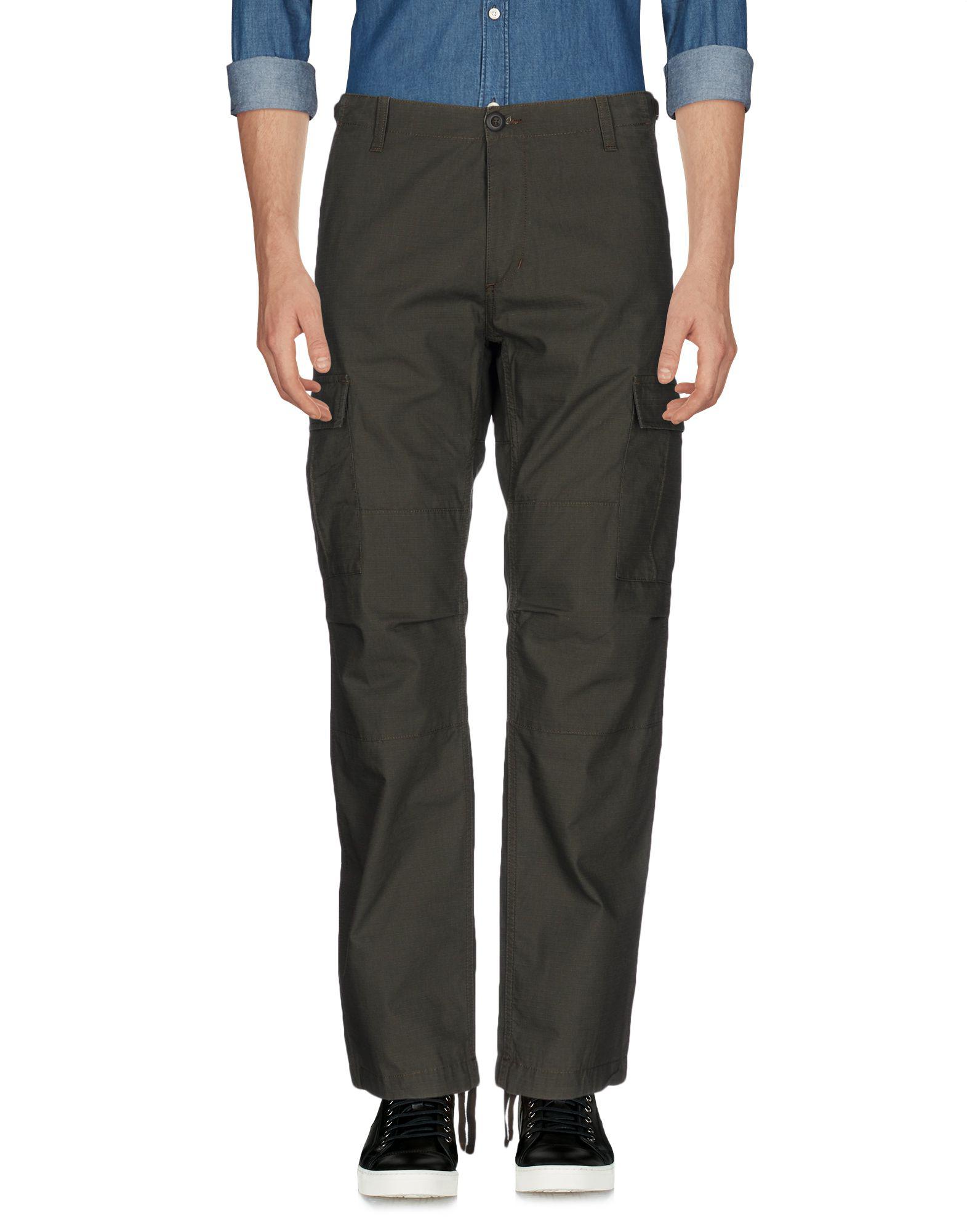 Carhartt Cotton Casual Pants in Military Green (Green) for Men - Lyst