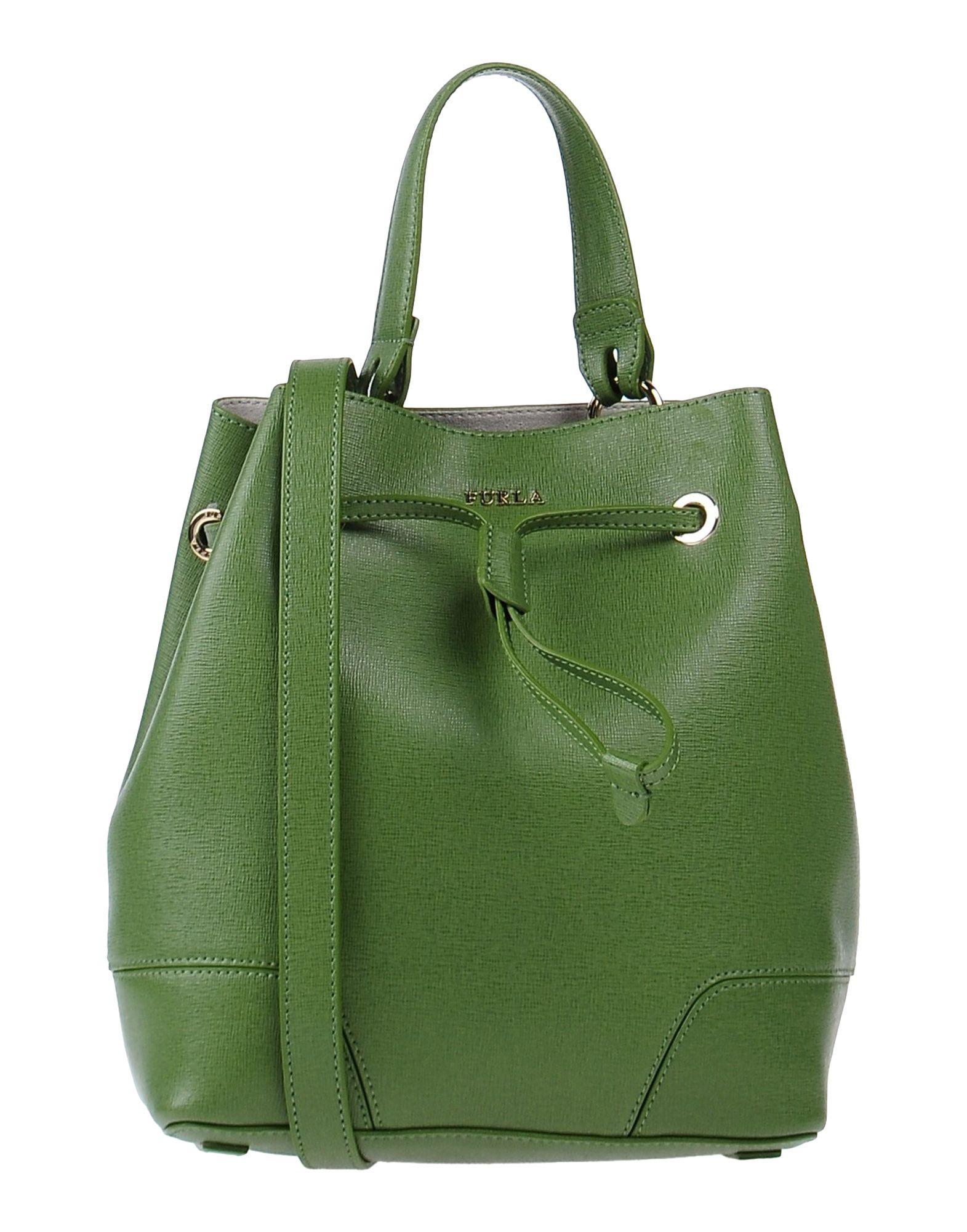 Furla Handbag in Green - Lyst