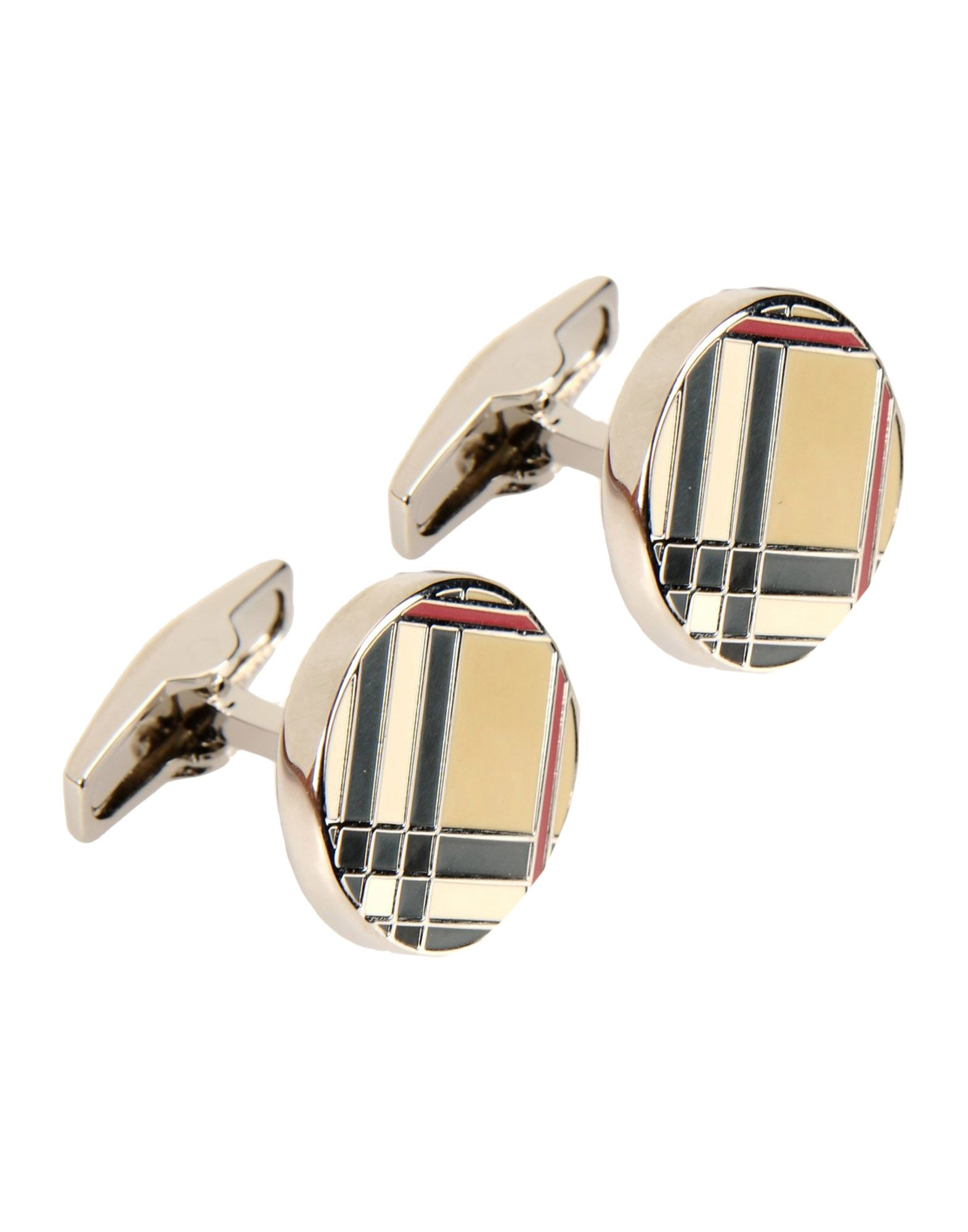 Burberry Cufflinks And Tie Clips In Natural For Men - Lyst