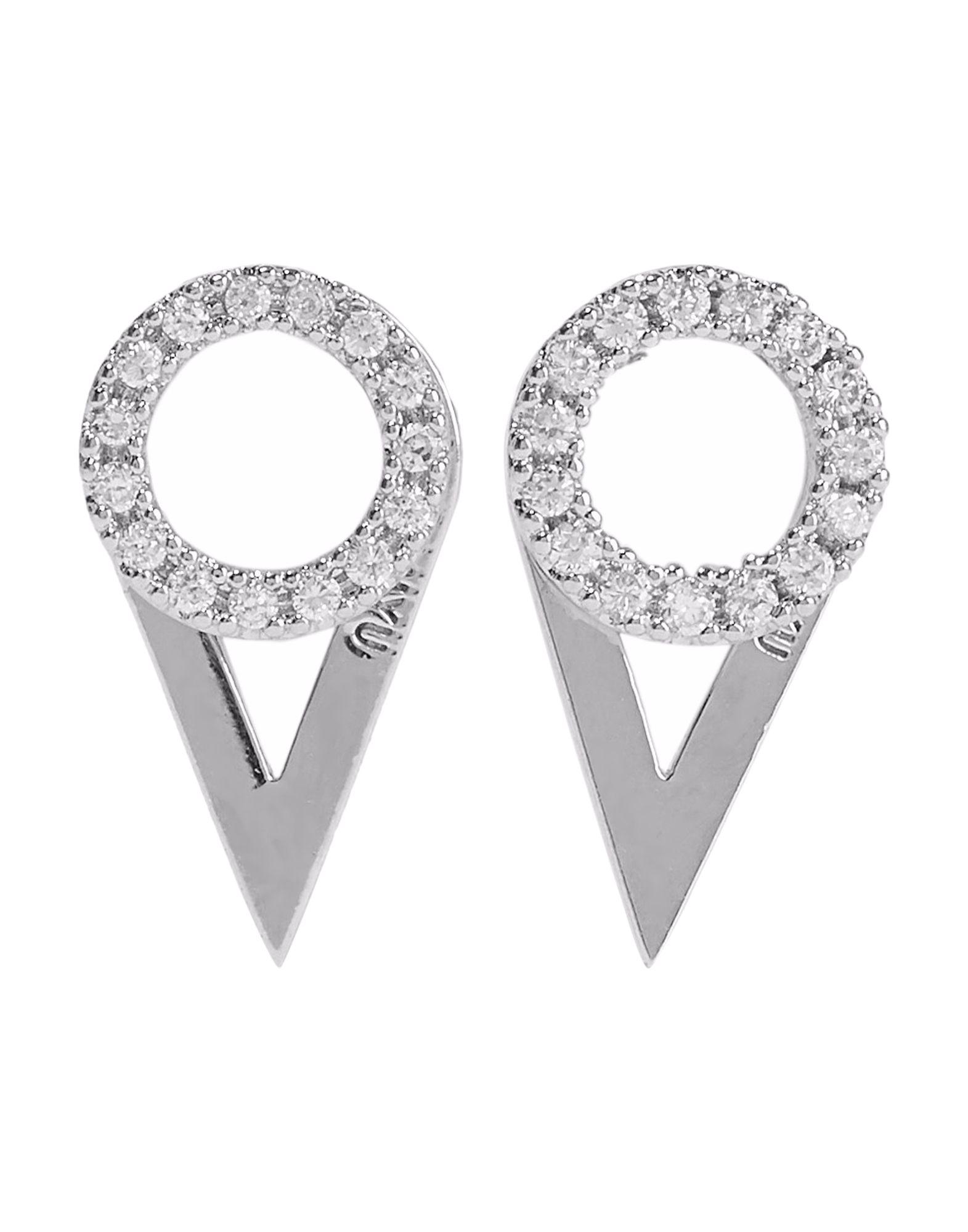 Astrid & Miyu Earrings in Metallic - Lyst