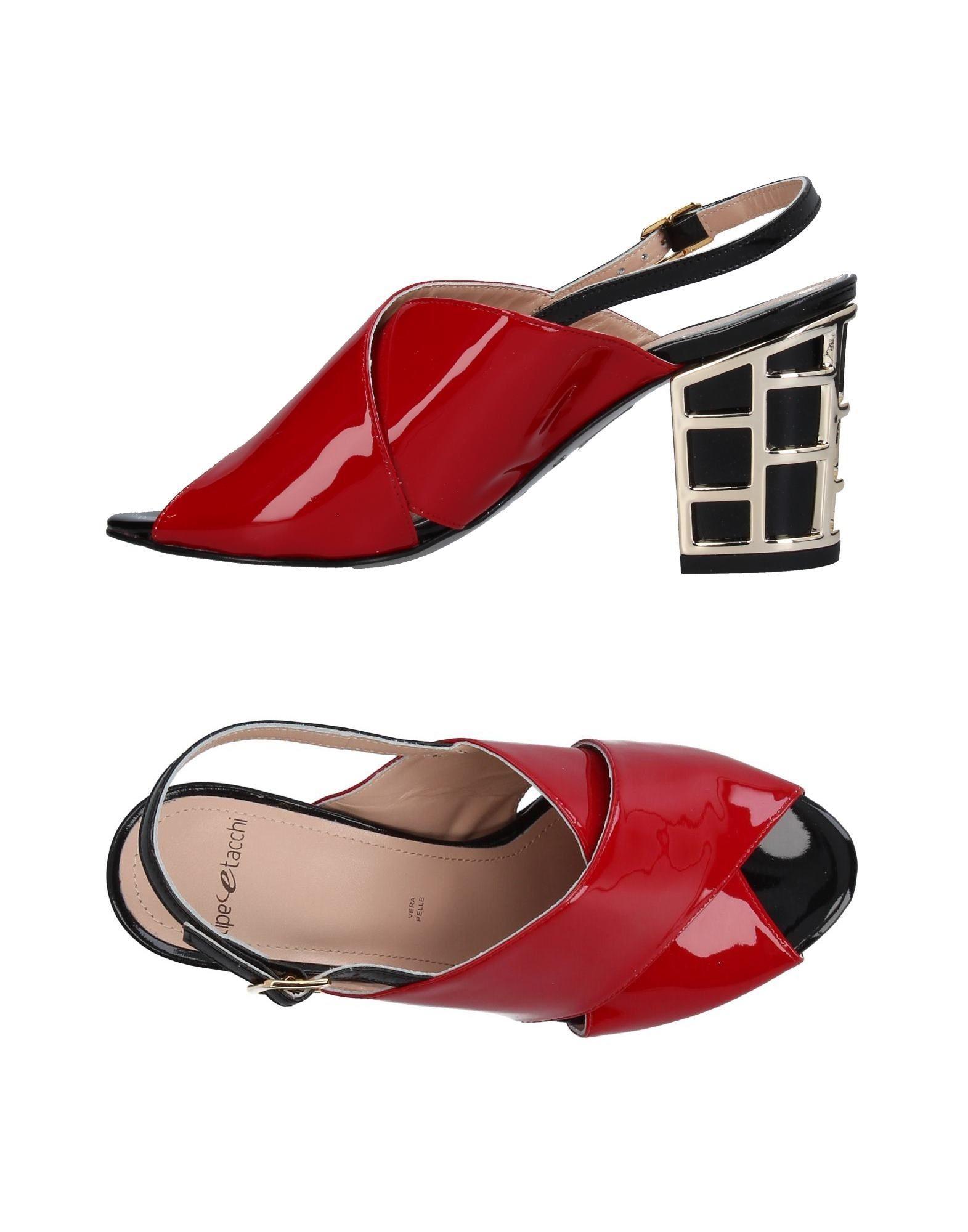 TIPE E TACCHI Sandals Red Women TIPE E TACCHI Sandals Red Women
