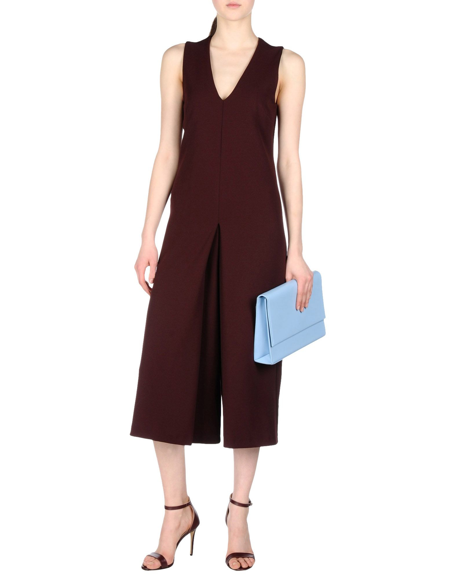 kaos jumpsuit in purple purple lyst kaos jumpsuit in purple purple lyst
