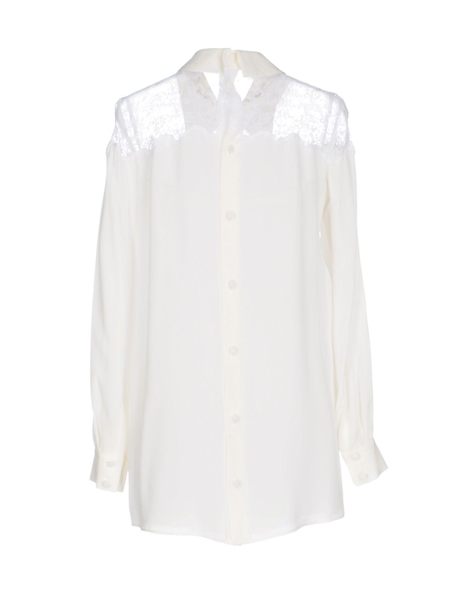 Miu Miu Blouse in White - Lyst