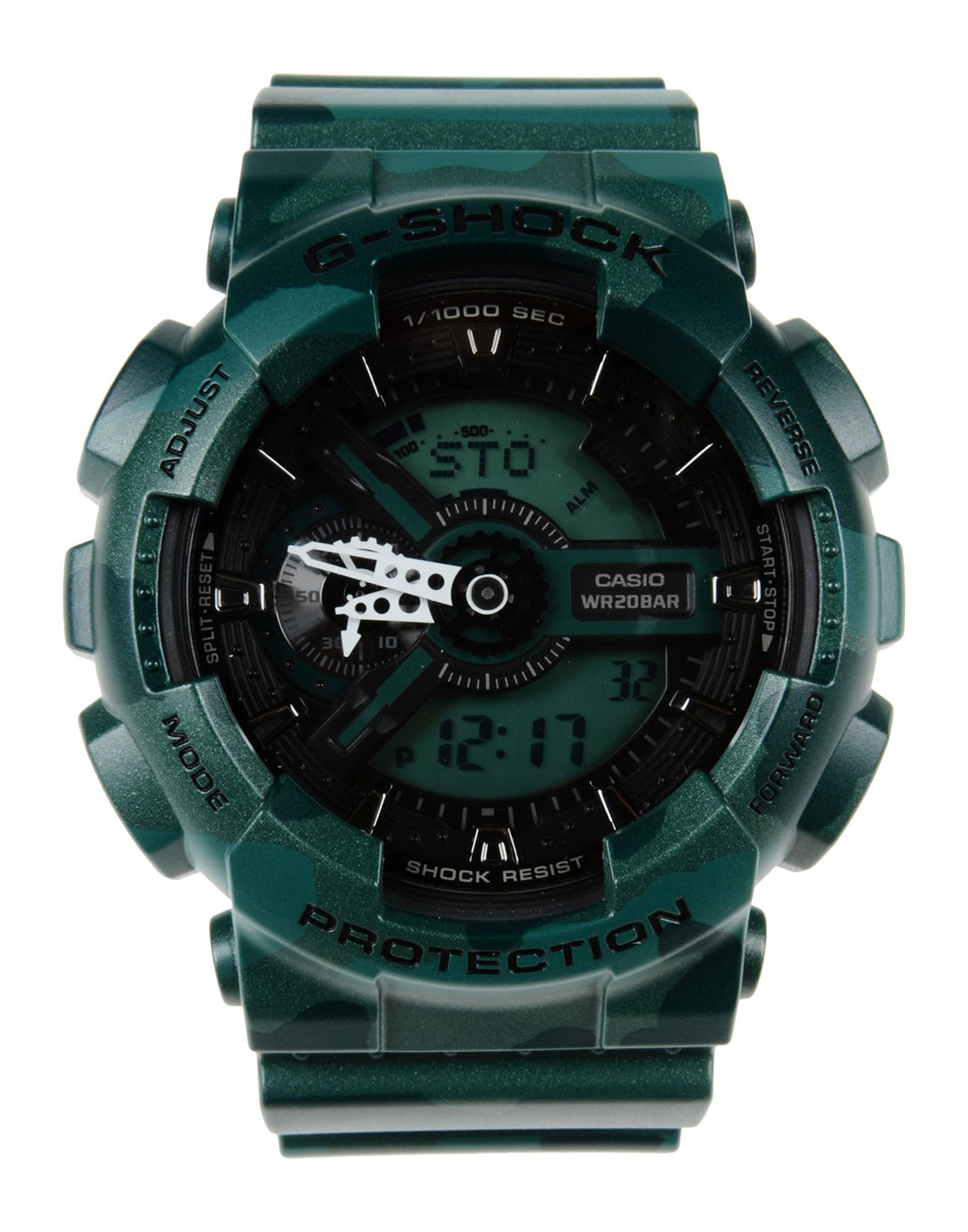 g shock mens watch green