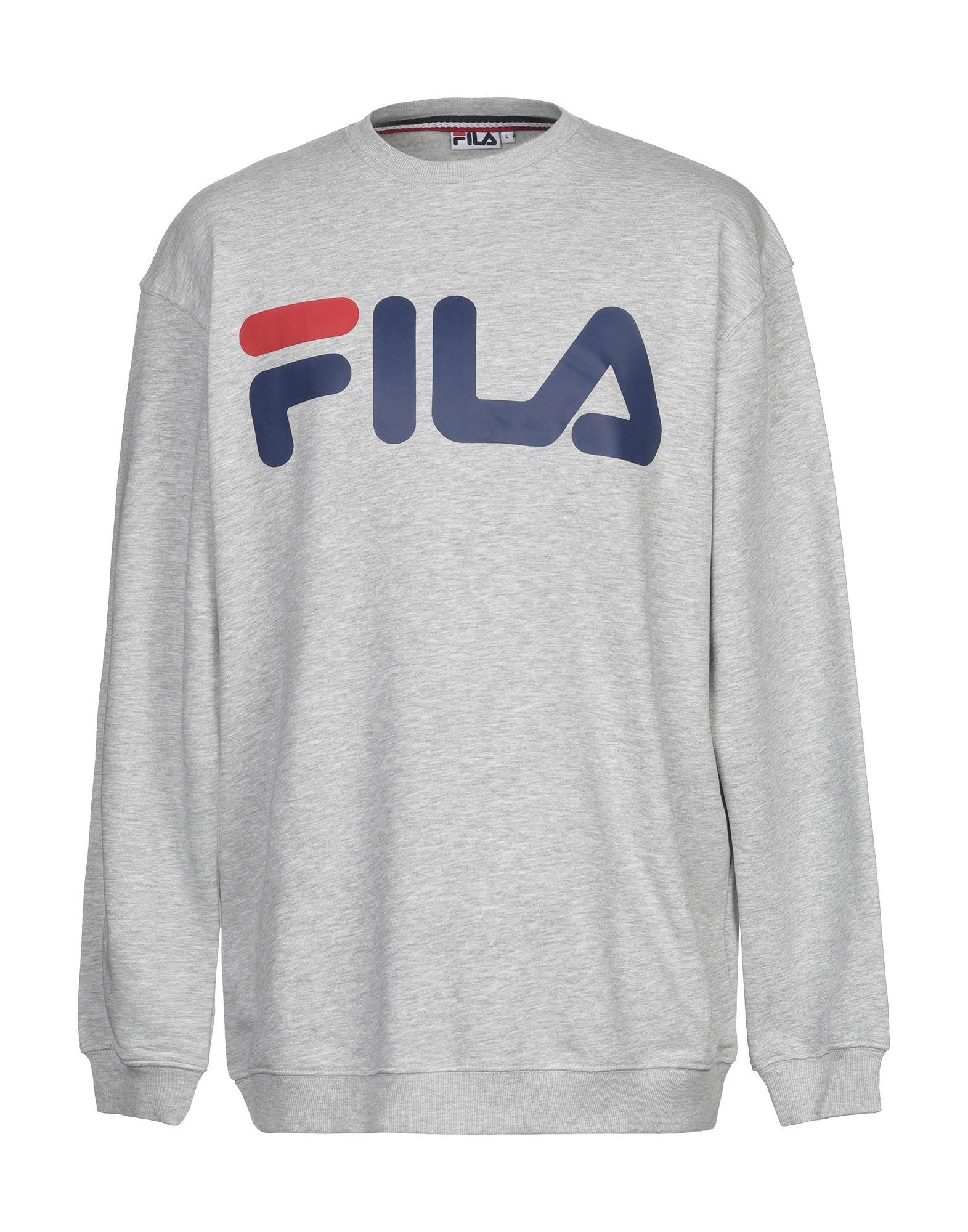 Fila Cotton Sweatshirt in Light Grey (Gray) for Men - Save 57% - Lyst