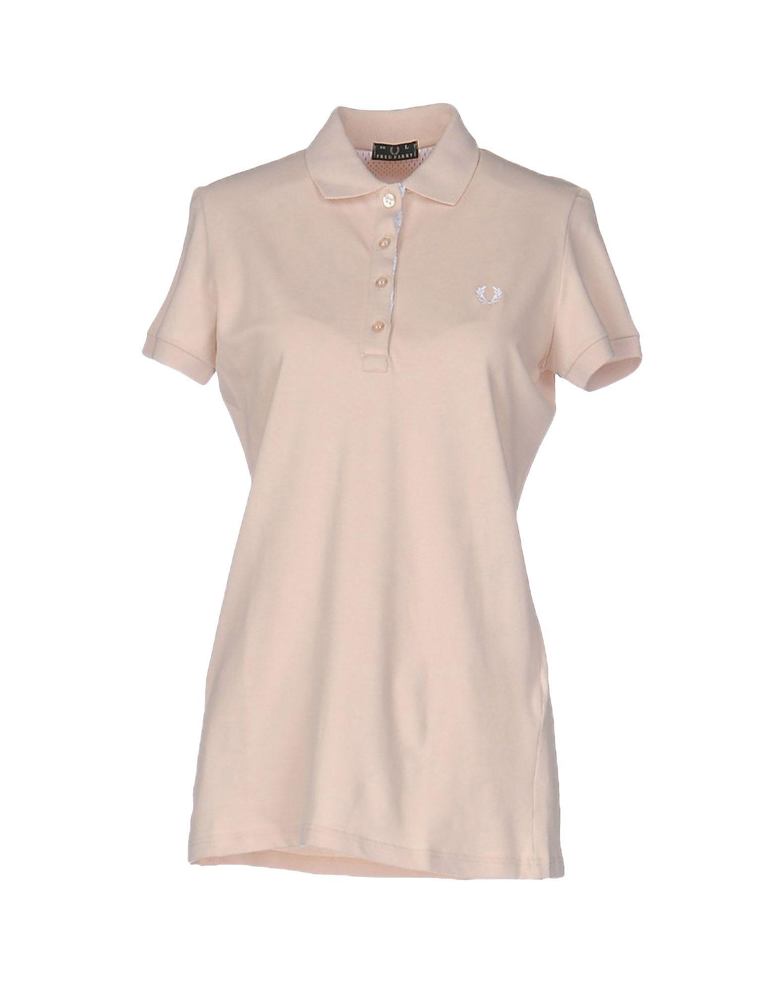 fred perry pink polo shirt