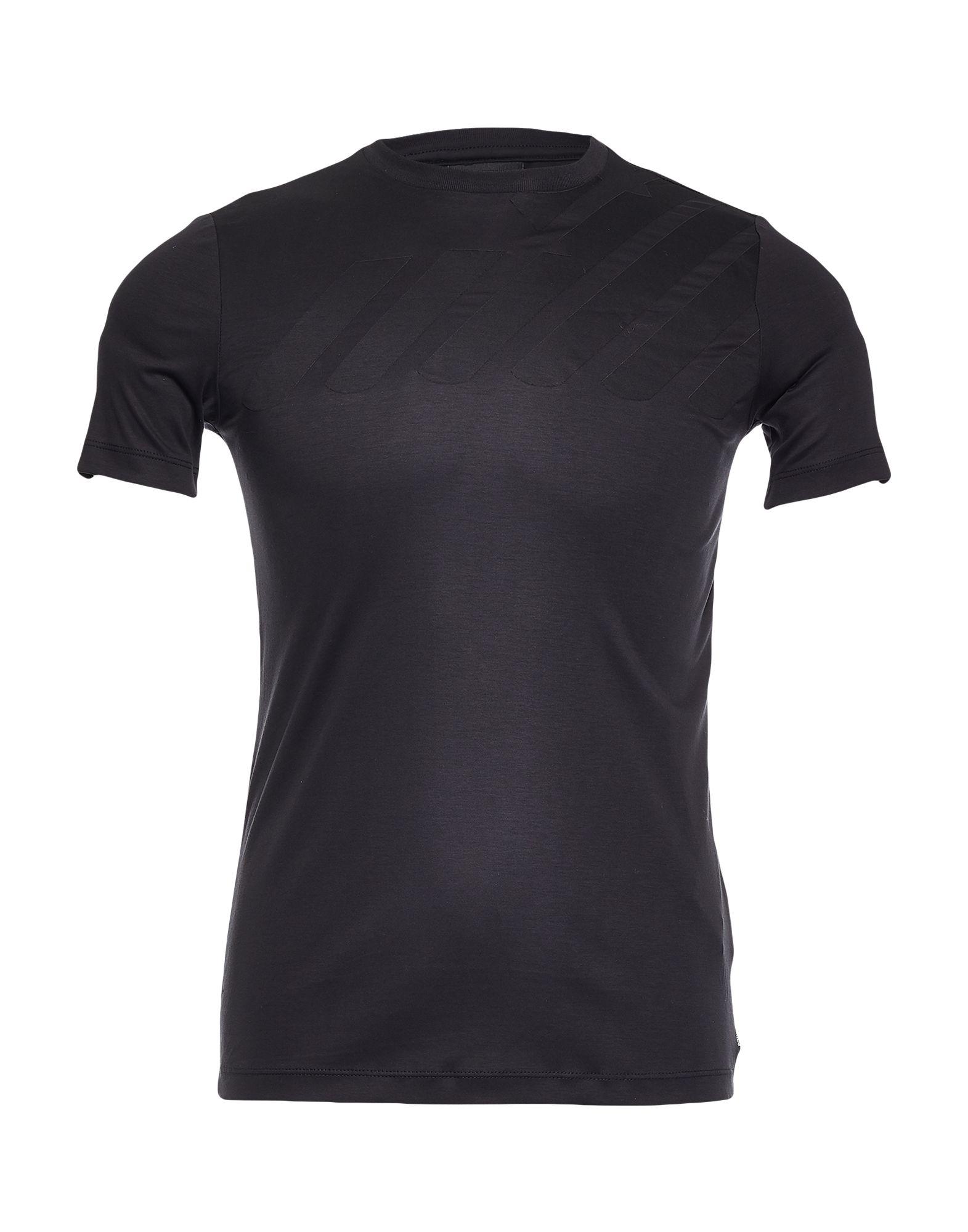 emporio armani black t shirt mens