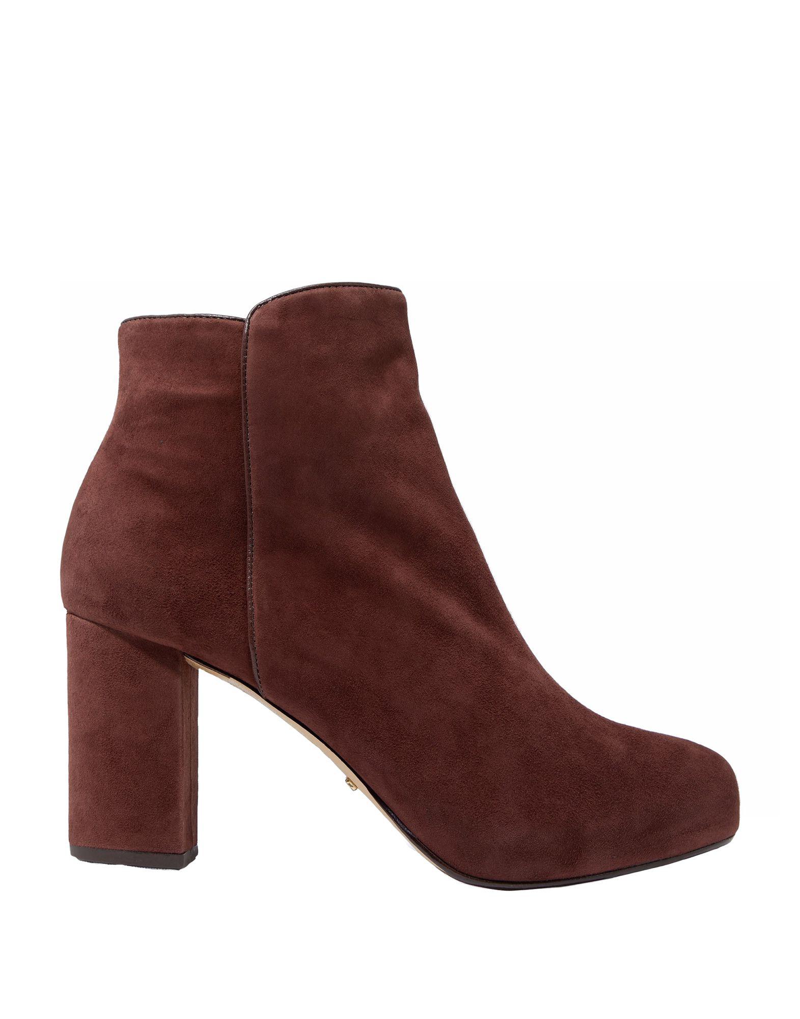 Schutz Suede Ankle Boots in Chocolate (Brown) - Save 30% - Lyst