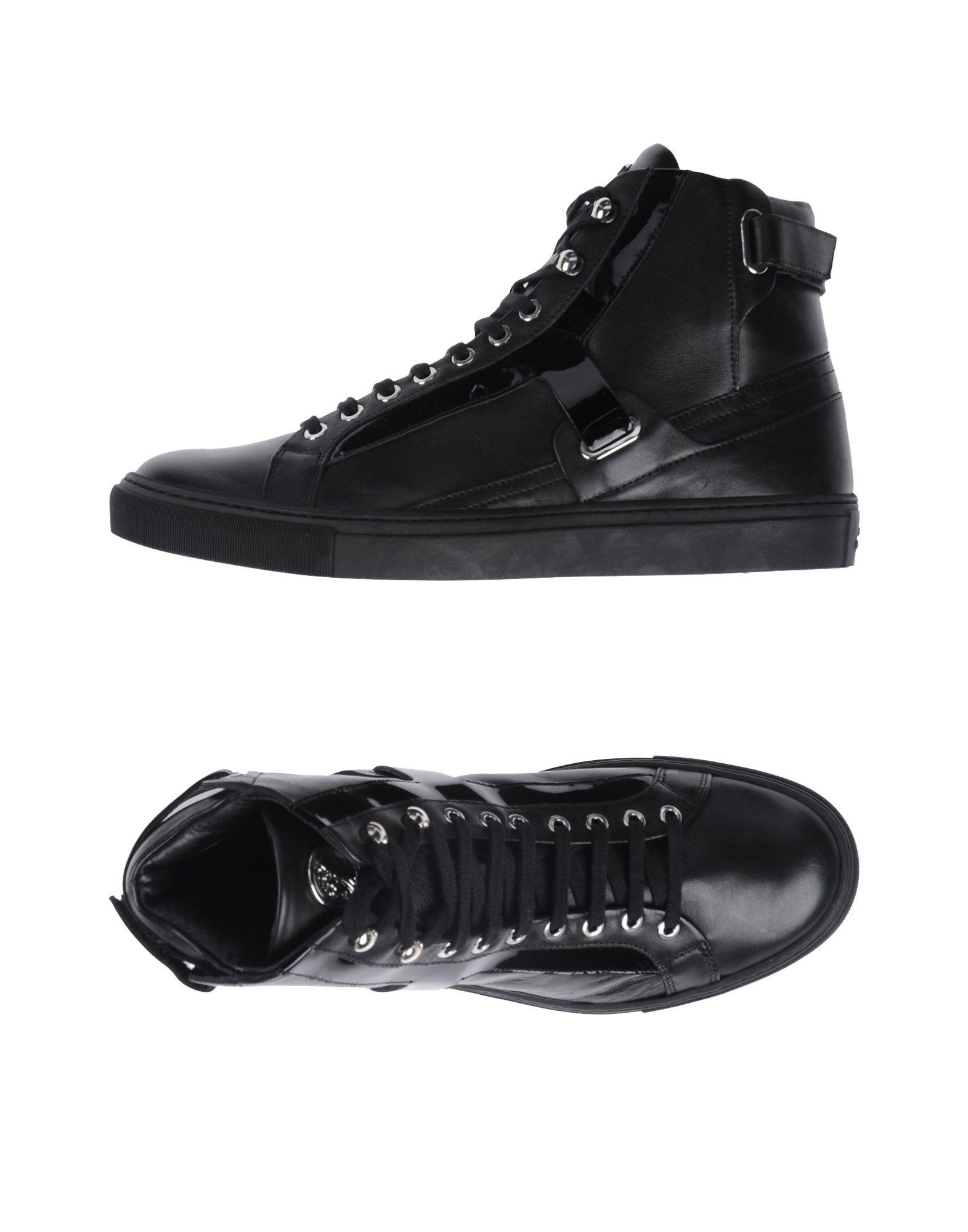 Versace High-tops & Sneakers in Black for Men - Lyst